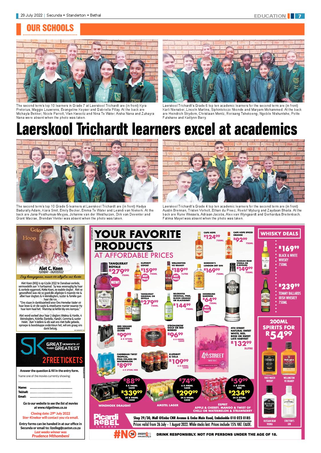 Ridge Times 29 July 2022 page 7