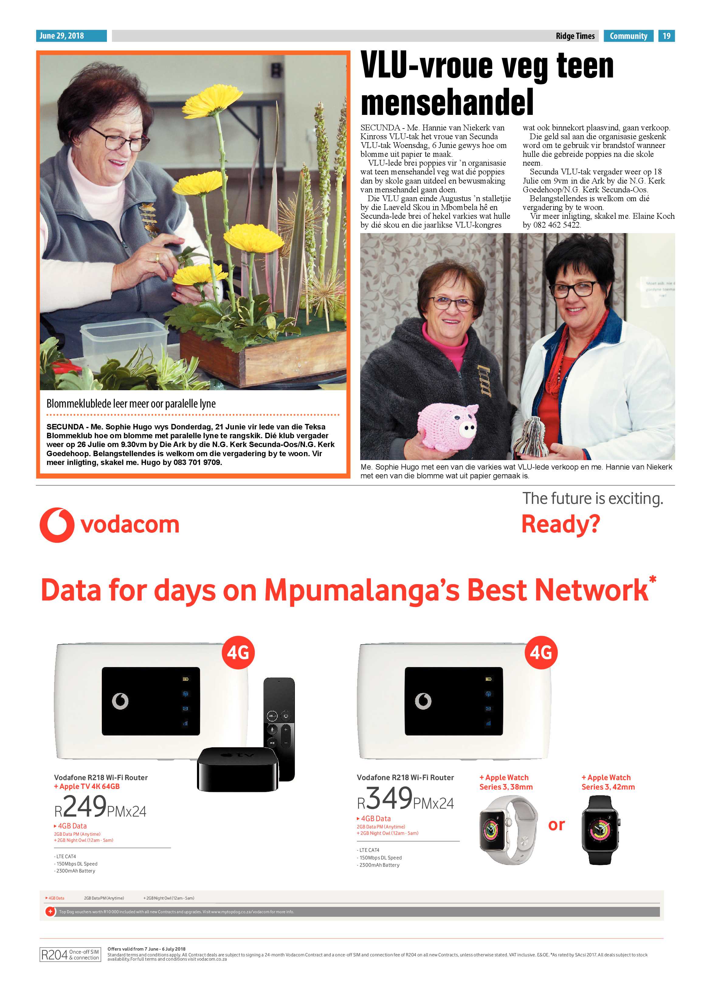 Ridge Times 29 June 2018 page 19