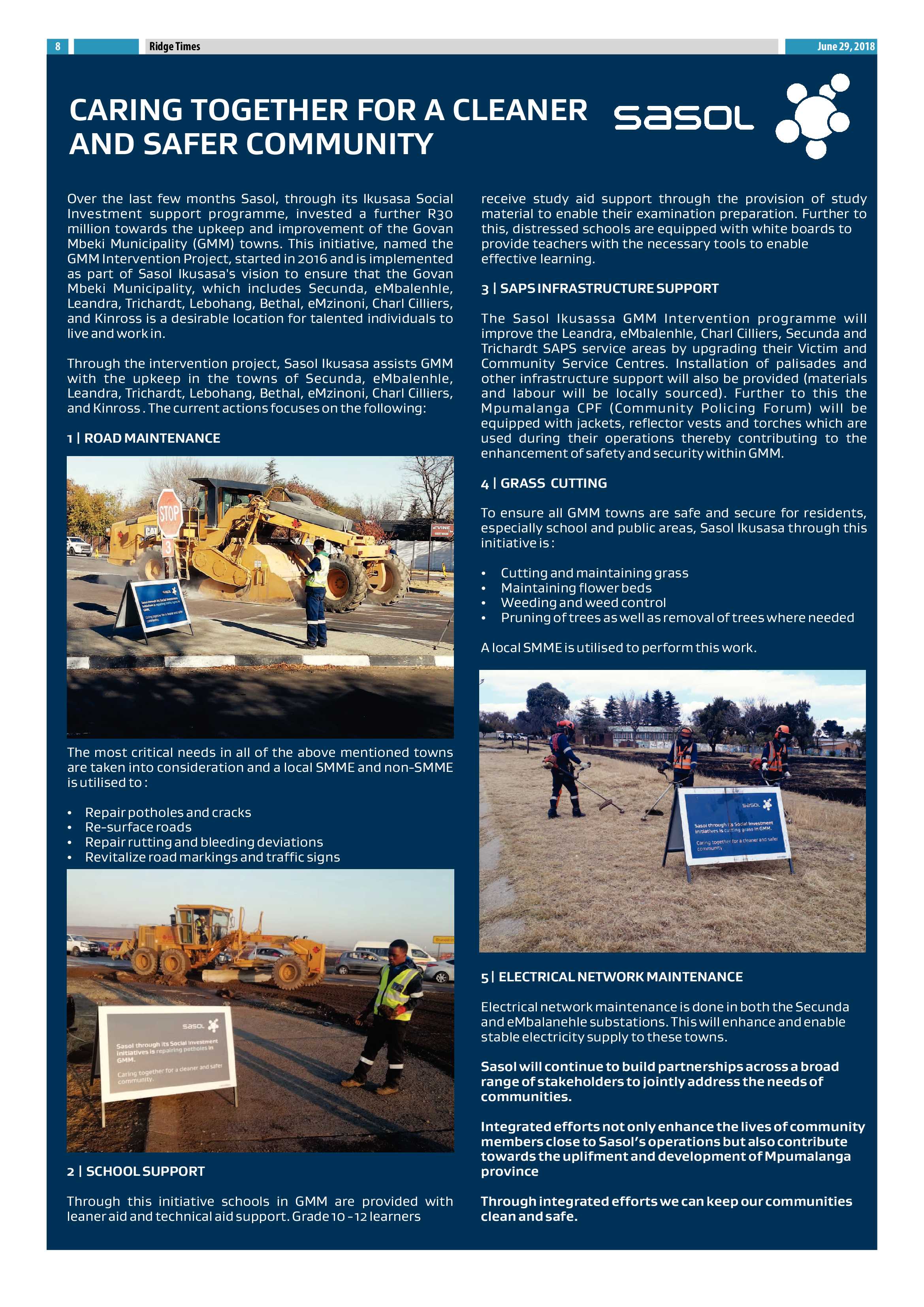 Ridge Times 29 June 2018 page 8