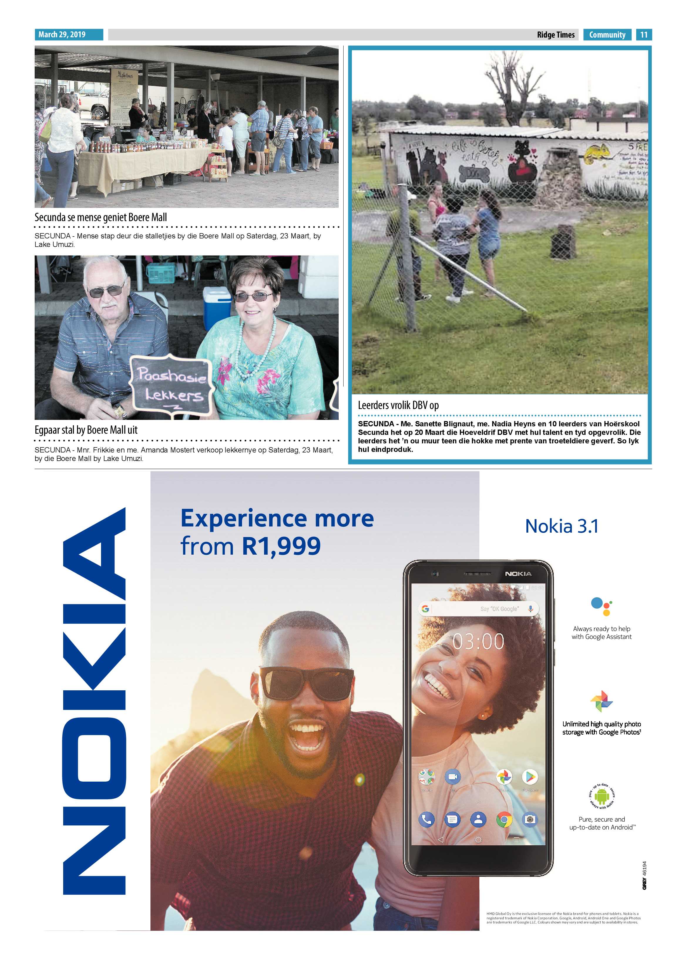 Ridge Times 29 March 2019 page 11
