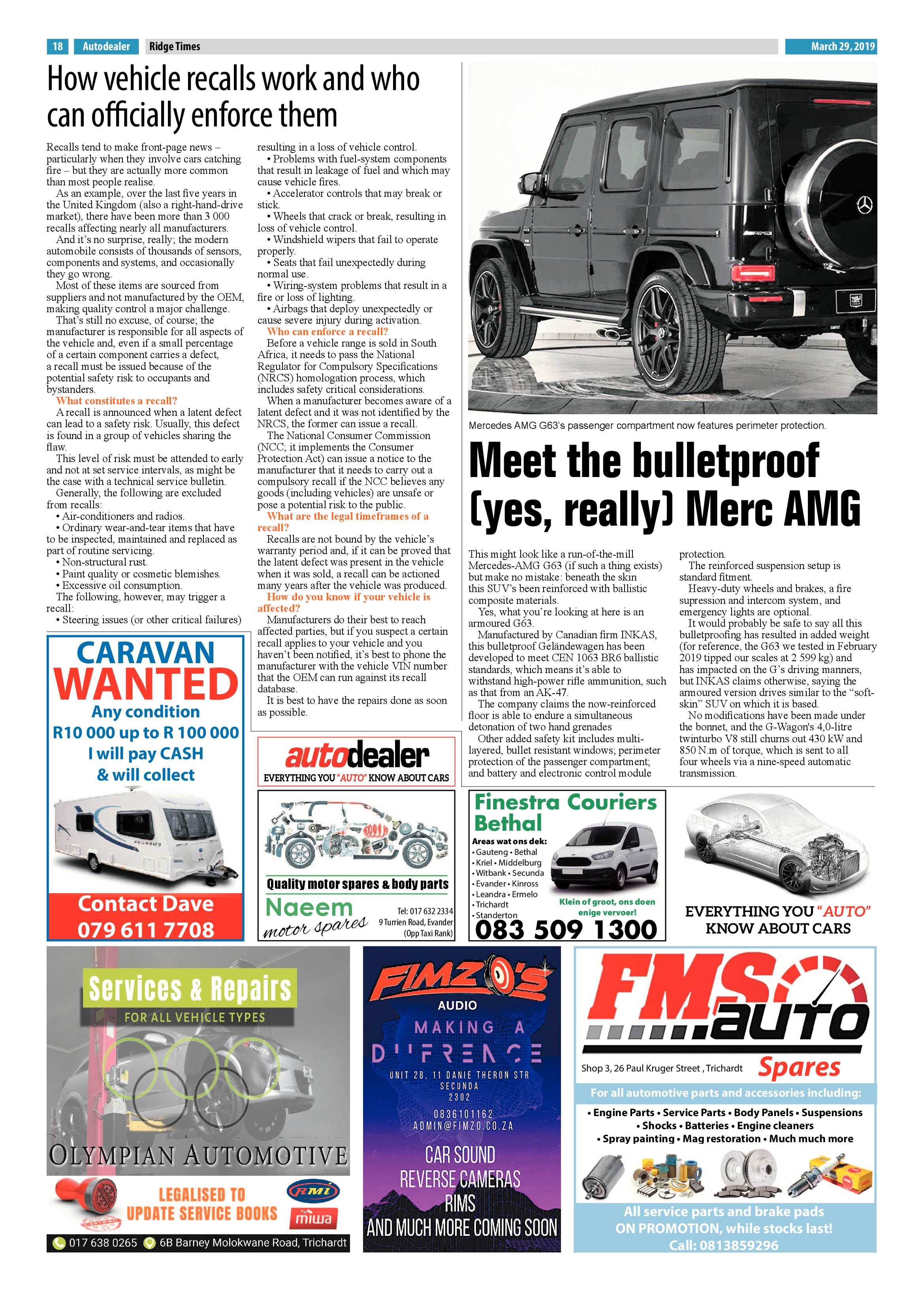 Ridge Times 29 March 2019 page 18