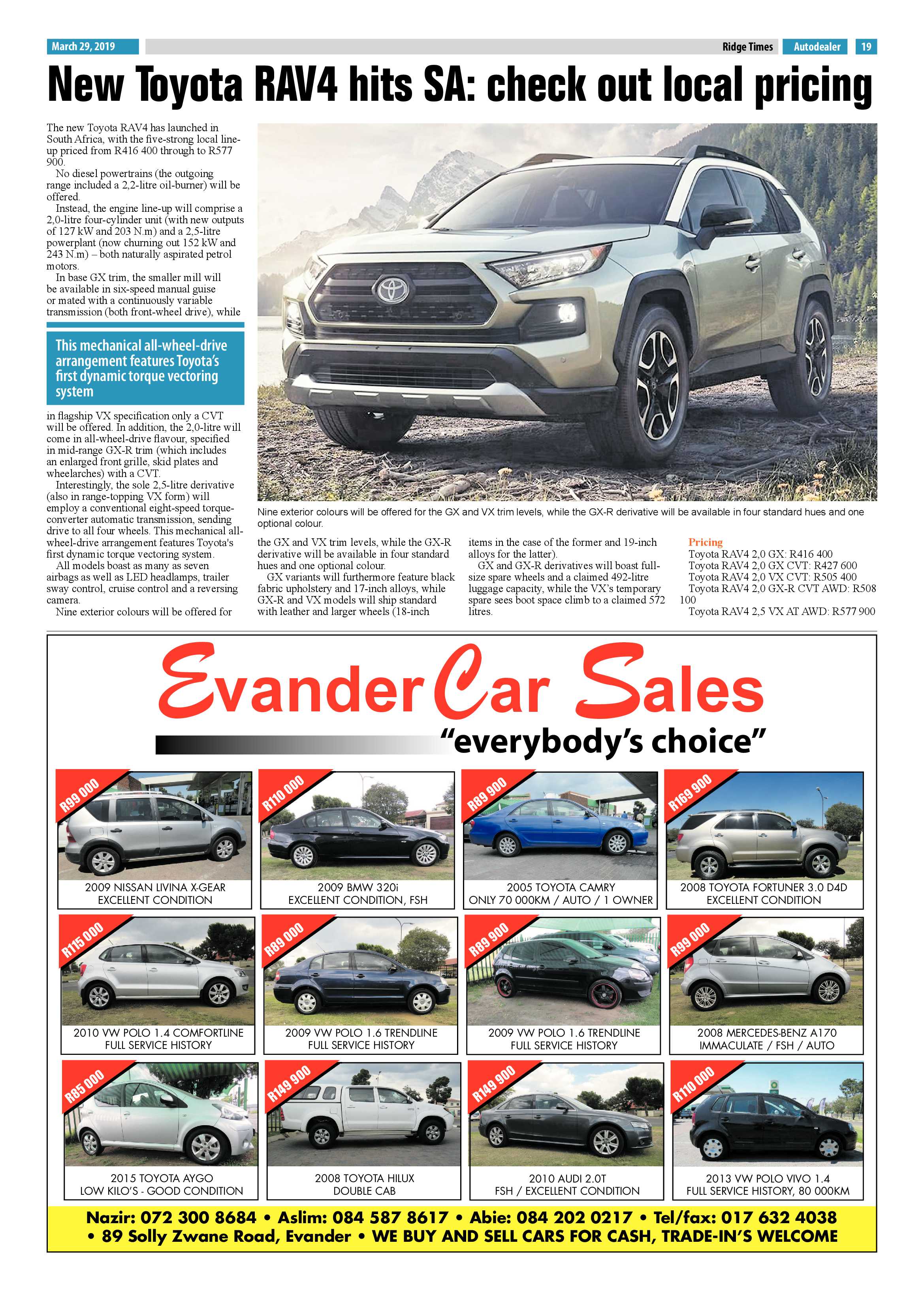 Ridge Times 29 March 2019 page 19