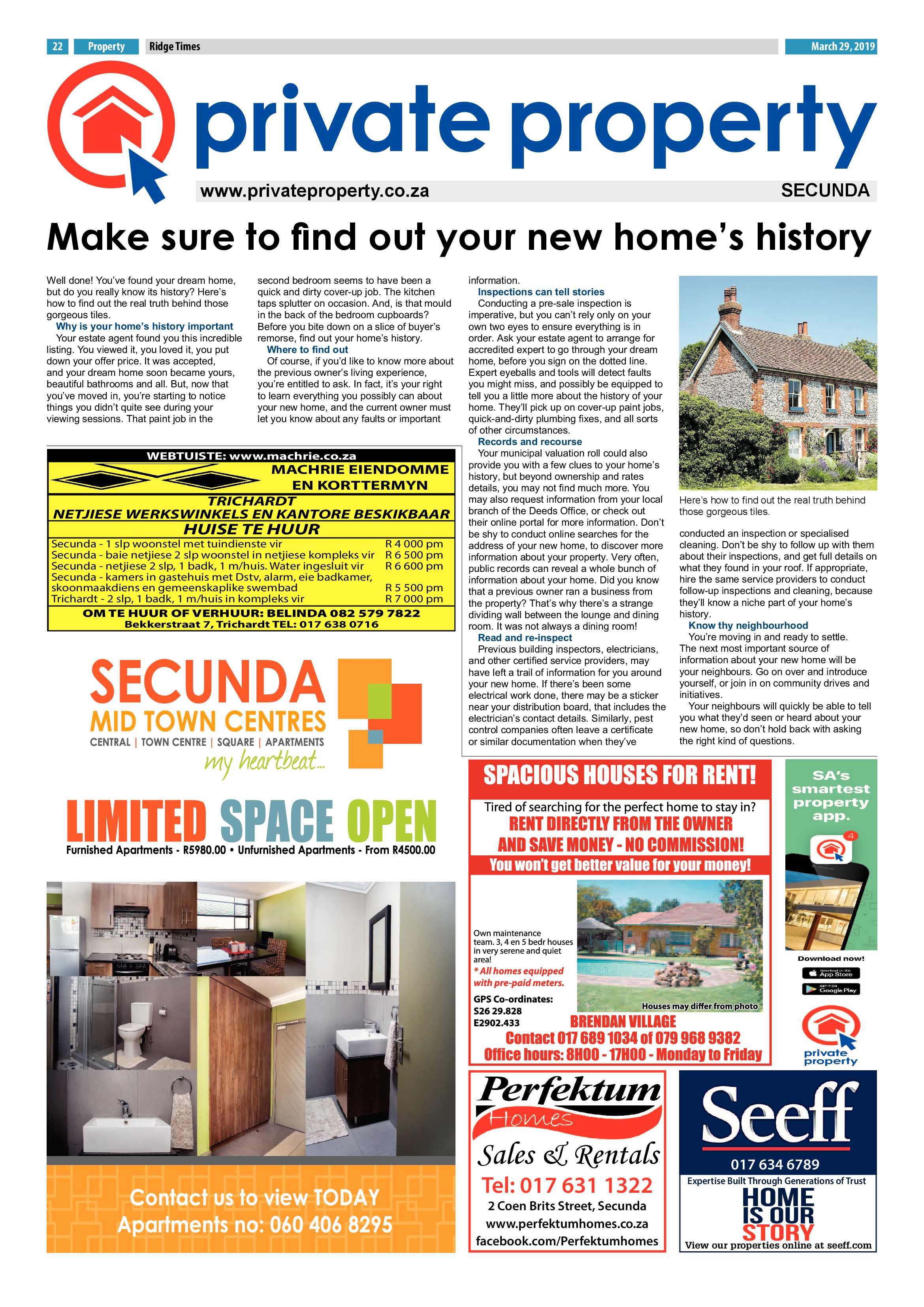 Ridge Times 29 March 2019 page 22