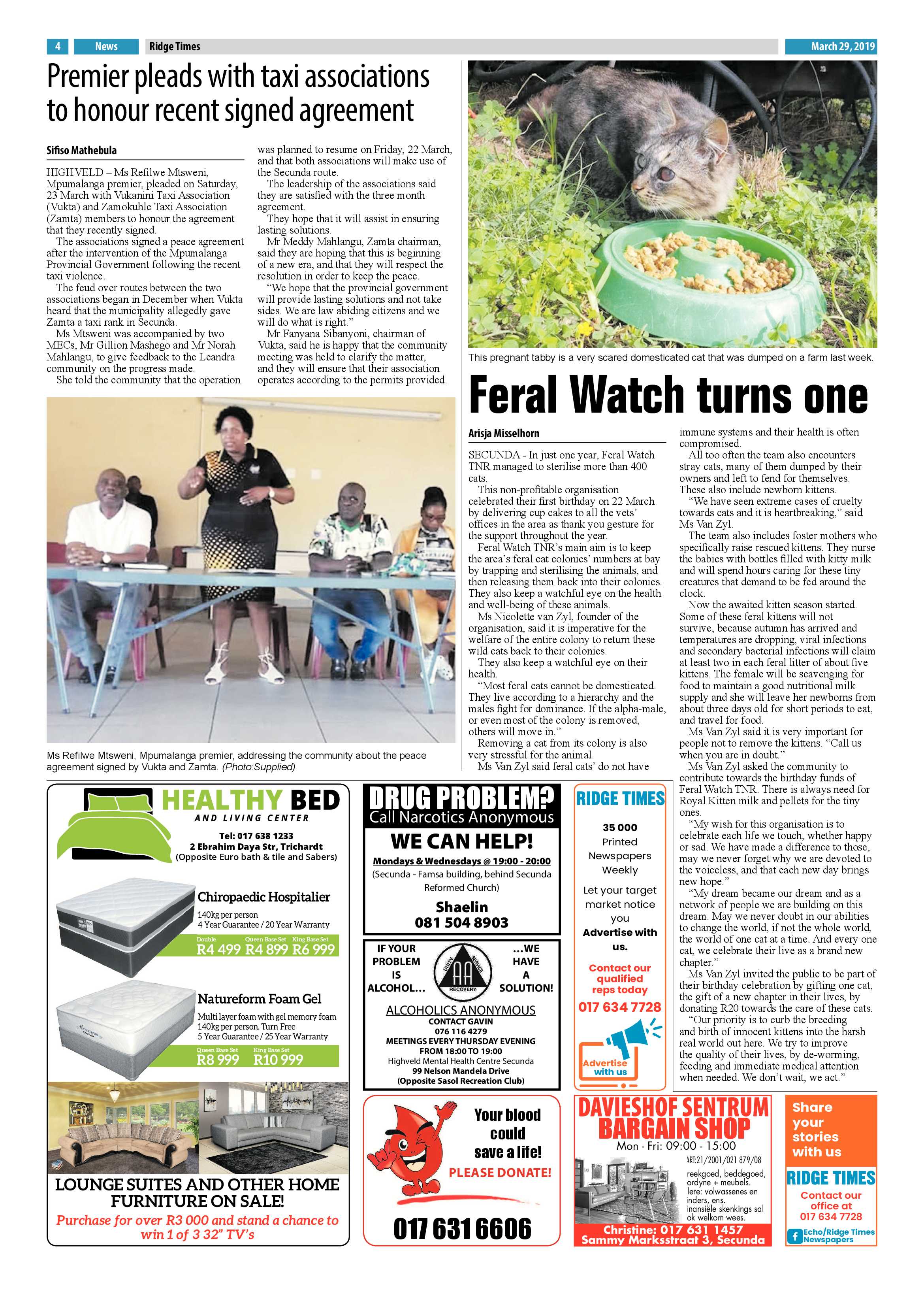 Ridge Times 29 March 2019 page 4