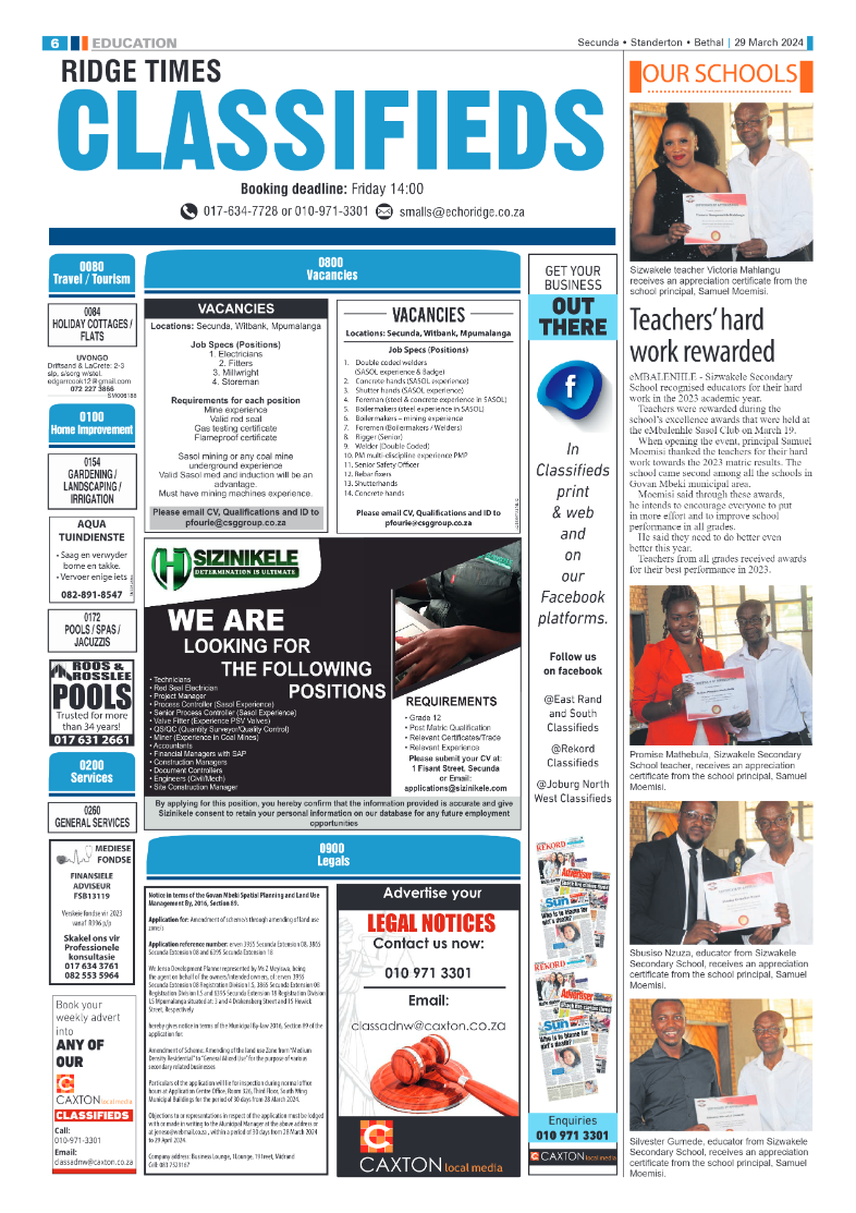 Ridge Times 29 March 2024 page 6