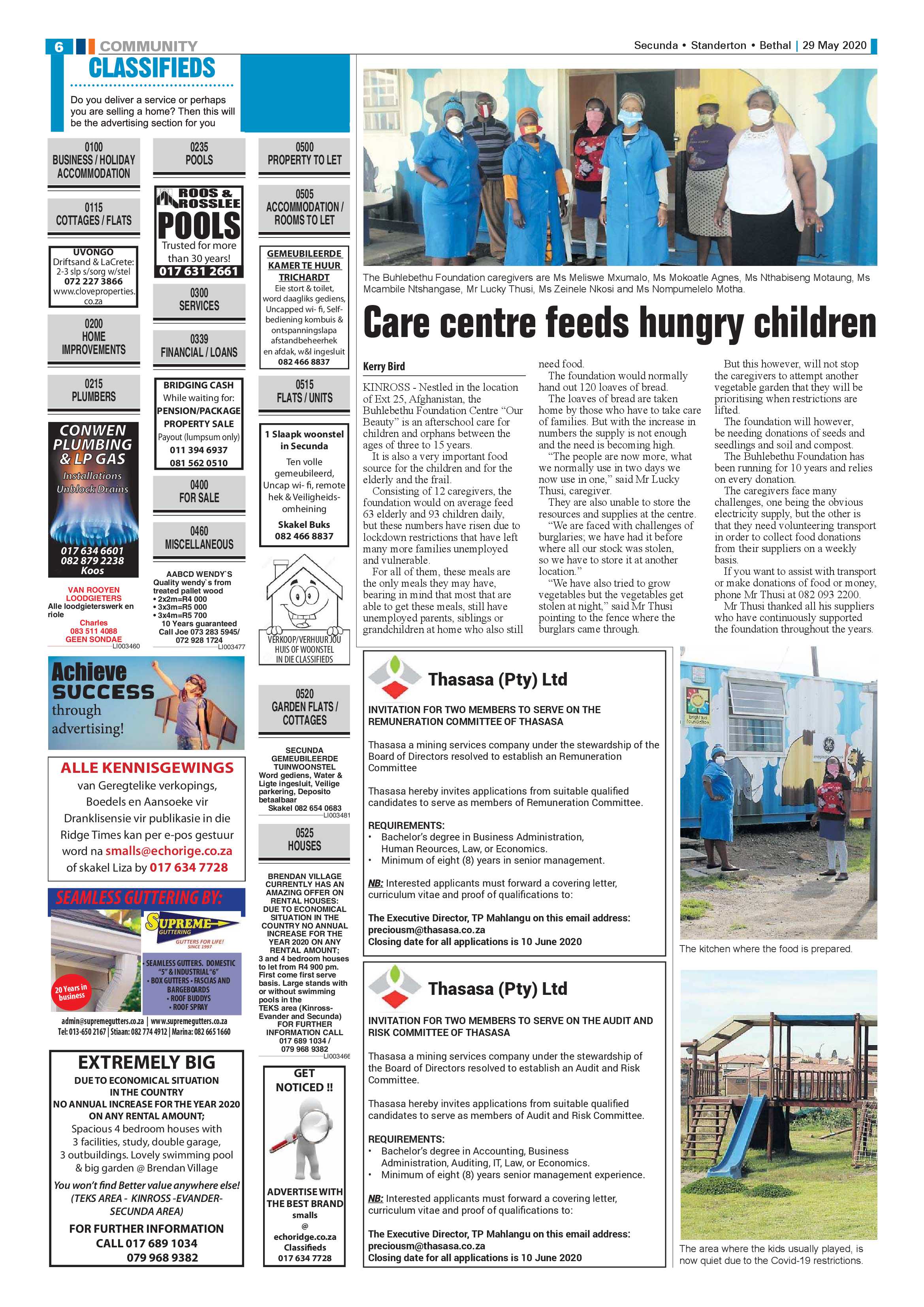 Ridge Times 29 May 2020 page 6