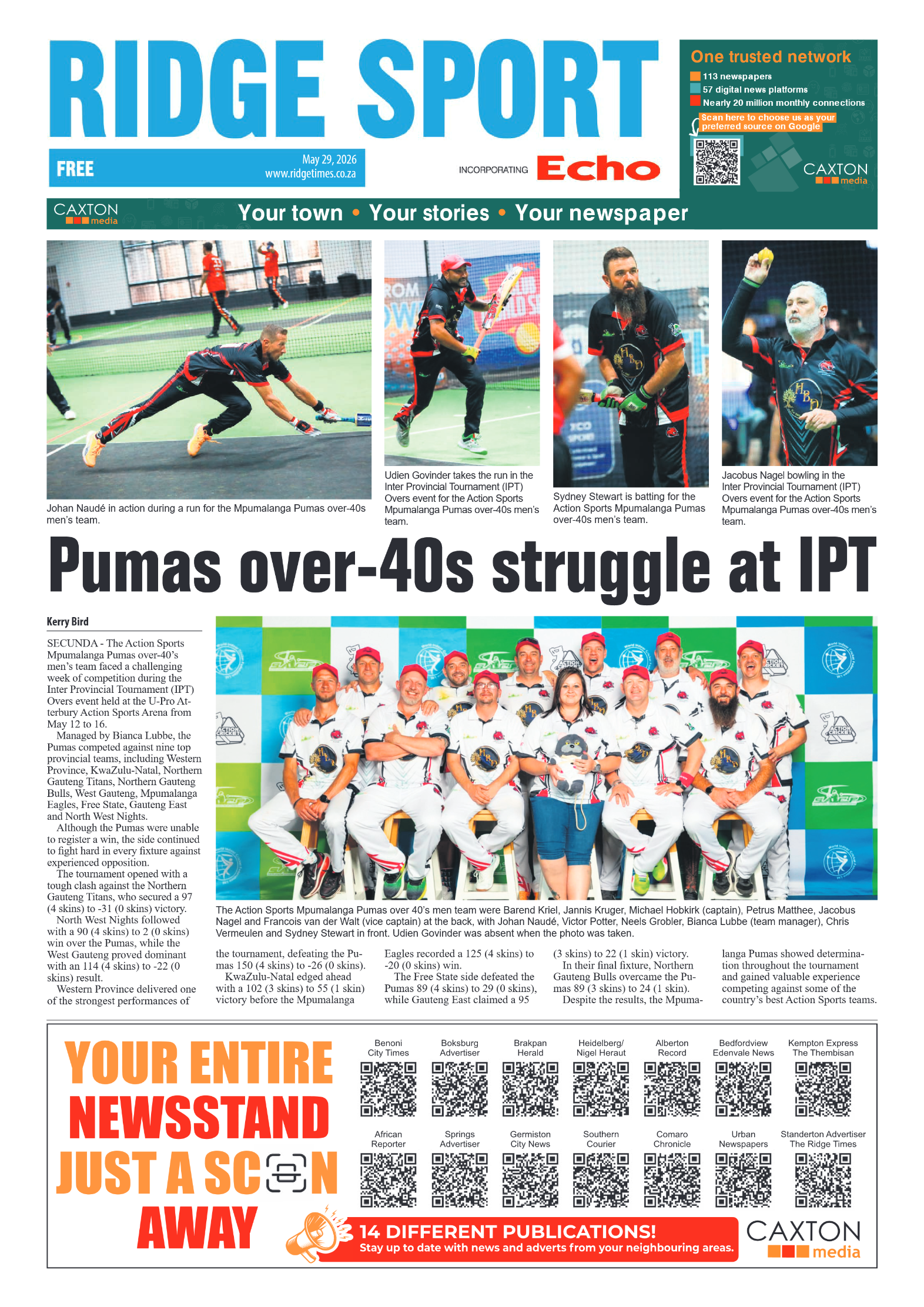 Ridge Times 29 May 2026 page 8