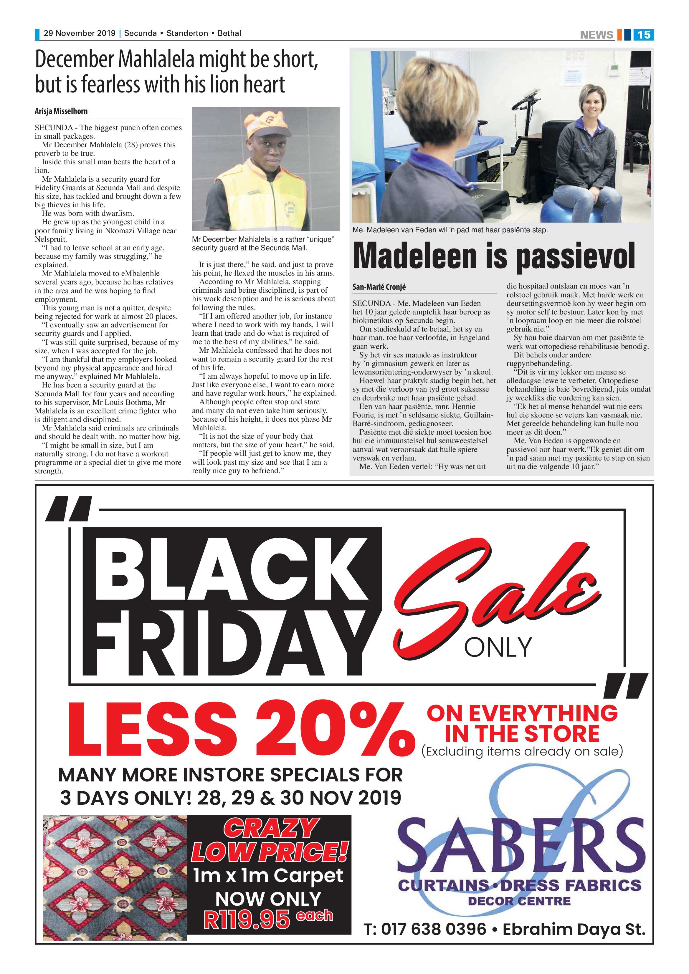 Ridge Times 29 November 2019 page 17