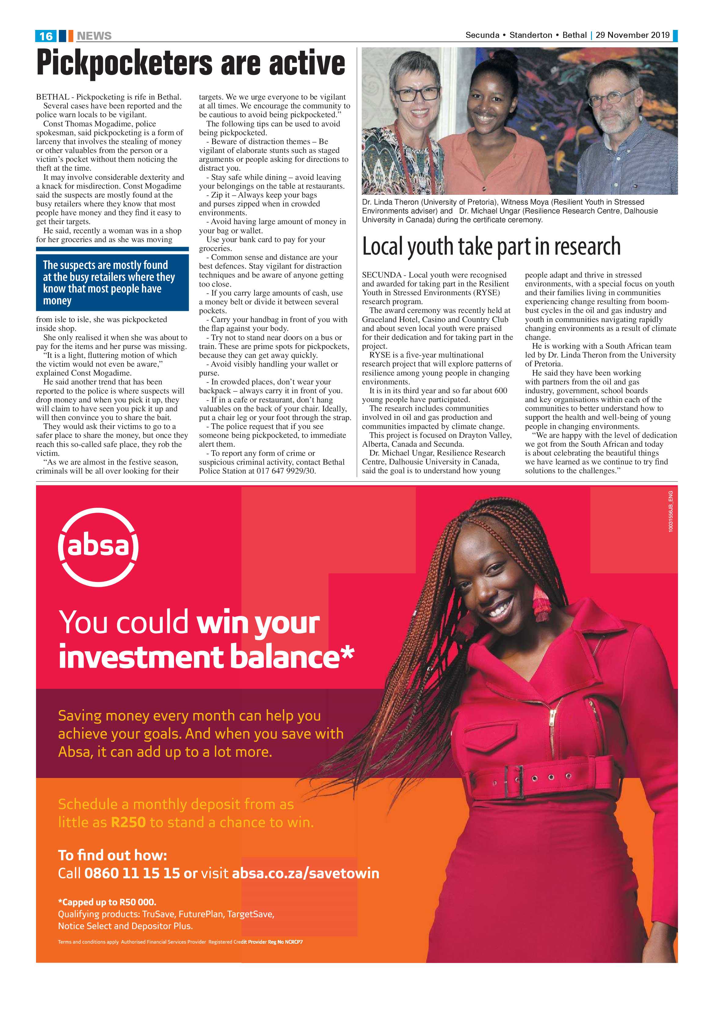 Ridge Times 29 November 2019 page 18