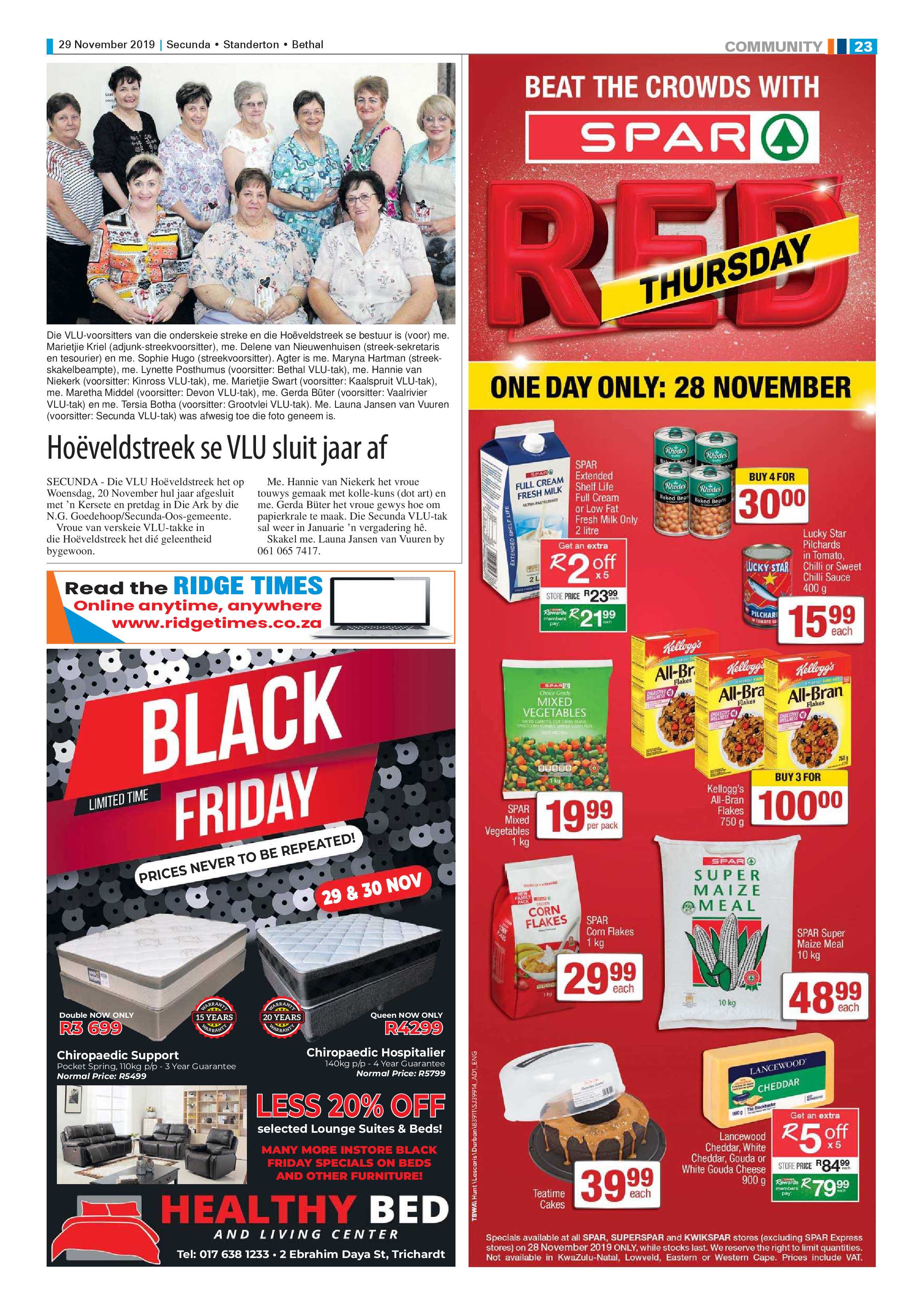 Ridge Times 29 November 2019 page 24
