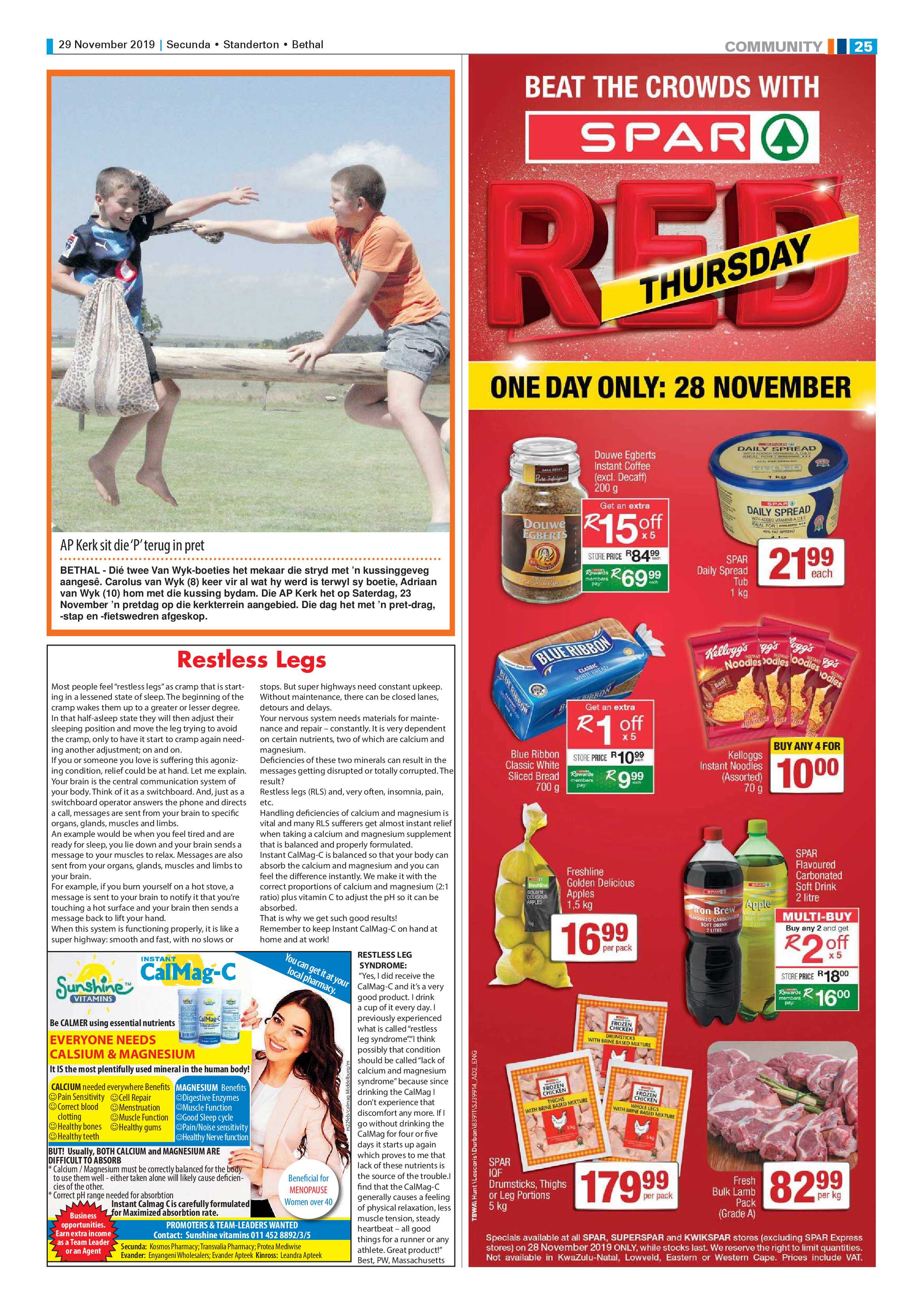 Ridge Times 29 November 2019 page 26