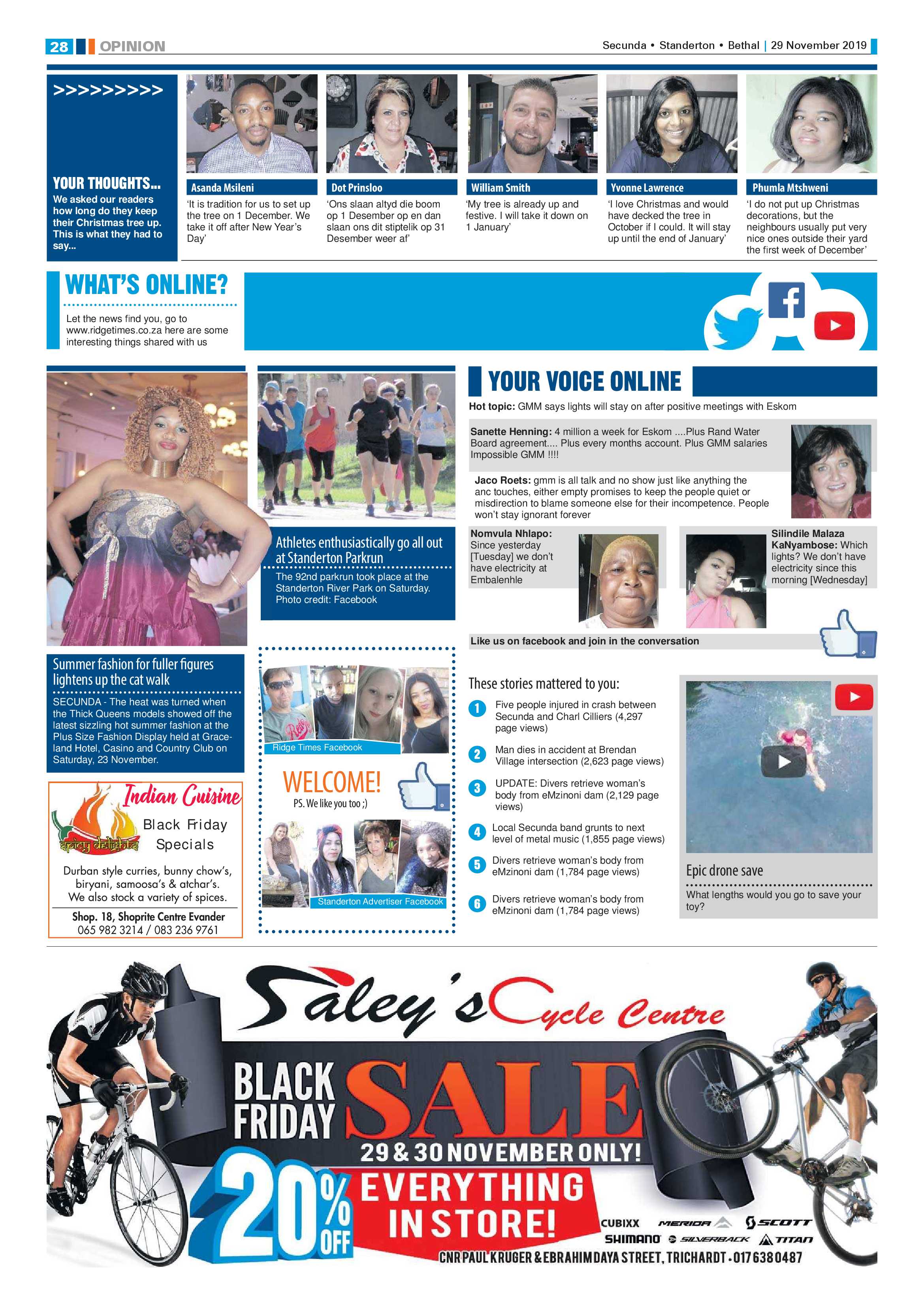 Ridge Times 29 November 2019 page 29
