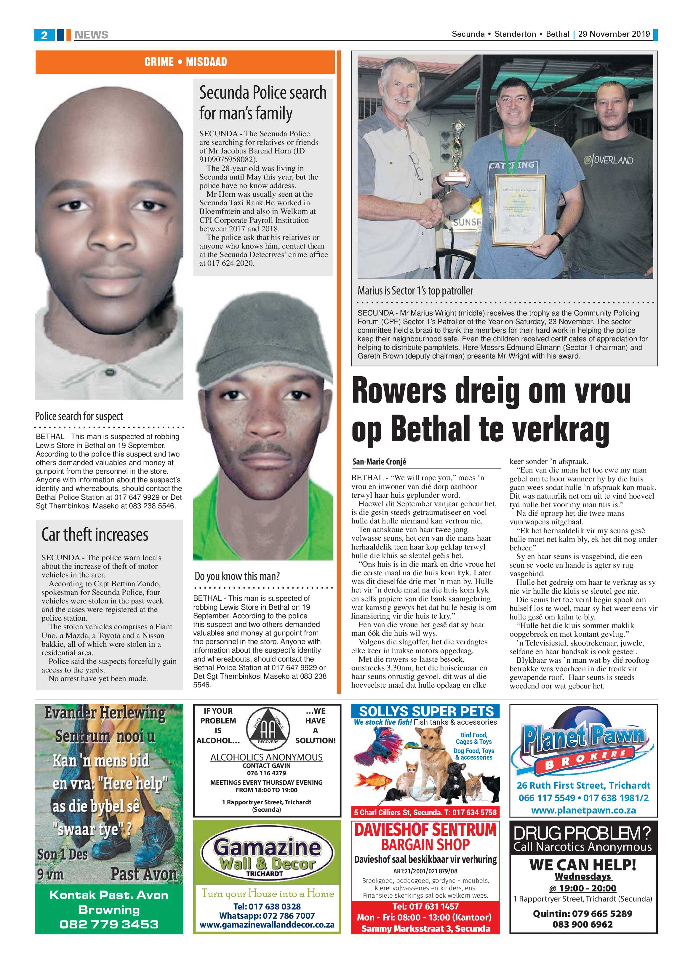 Ridge Times 29 November 2019 page 4