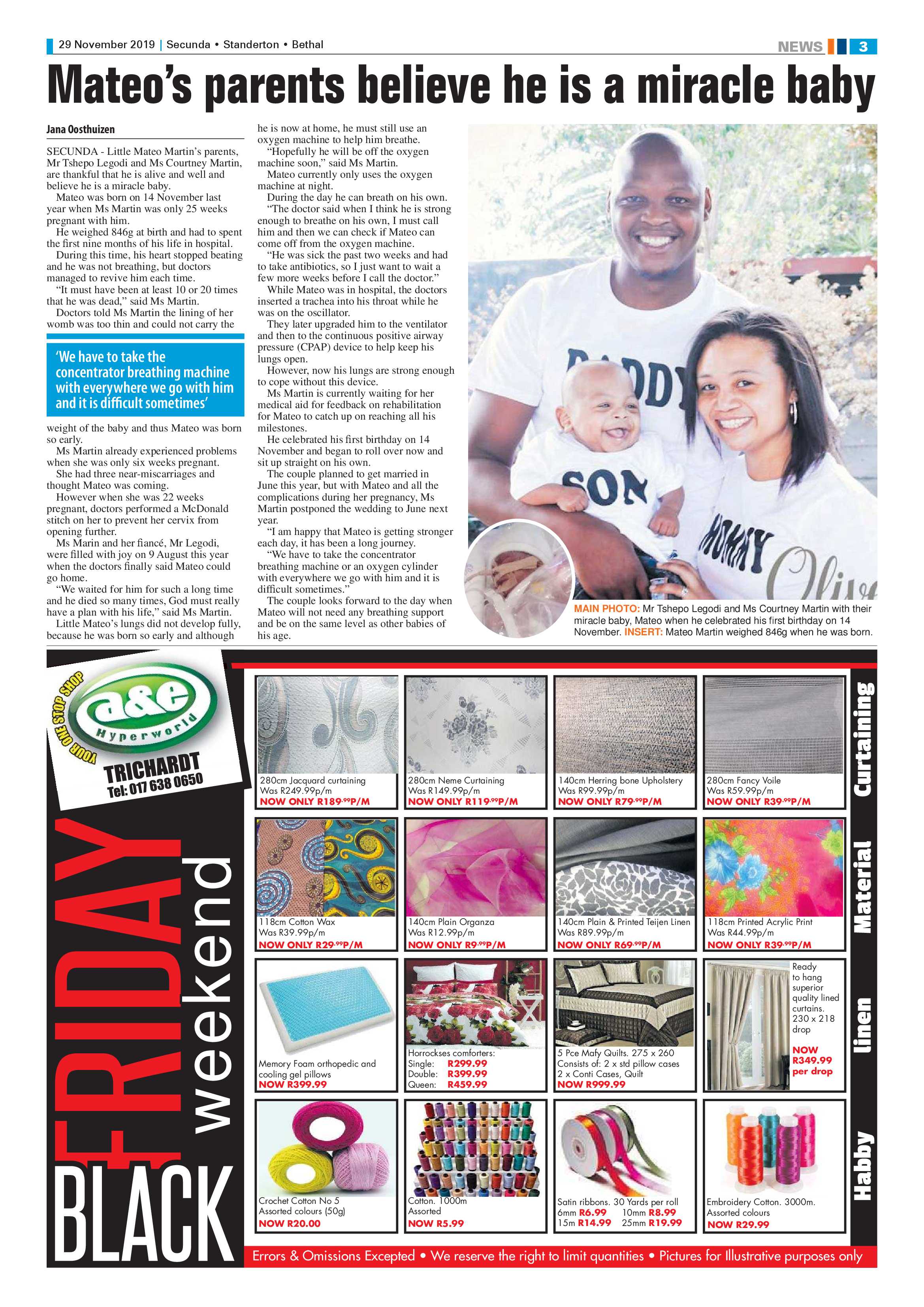Ridge Times 29 November 2019 page 5