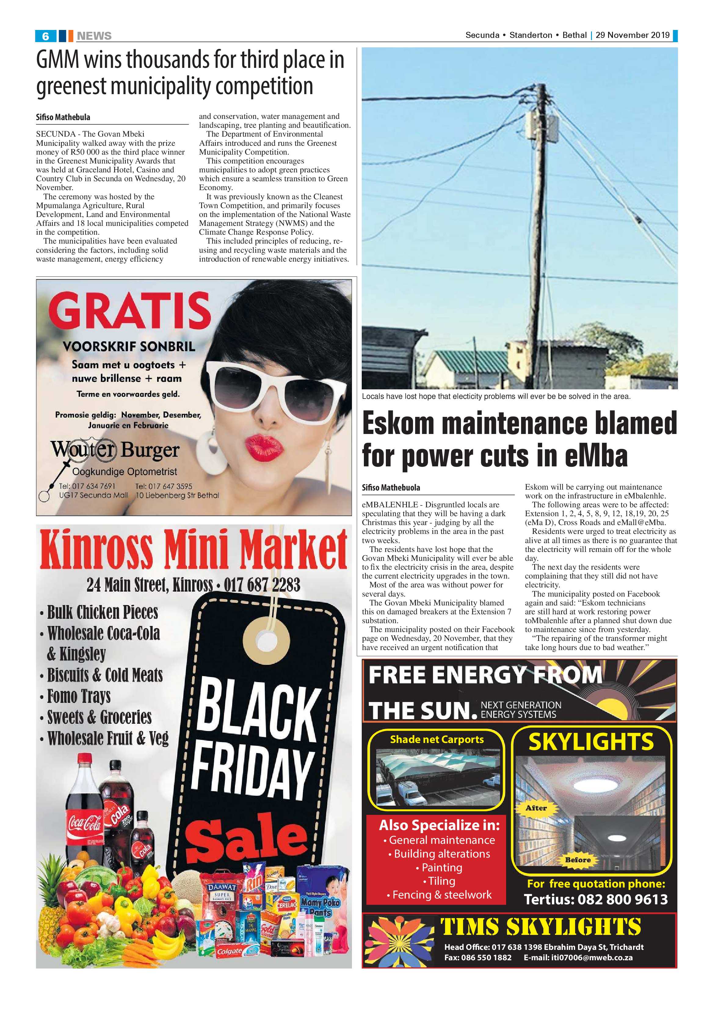 Ridge Times 29 November 2019 page 8