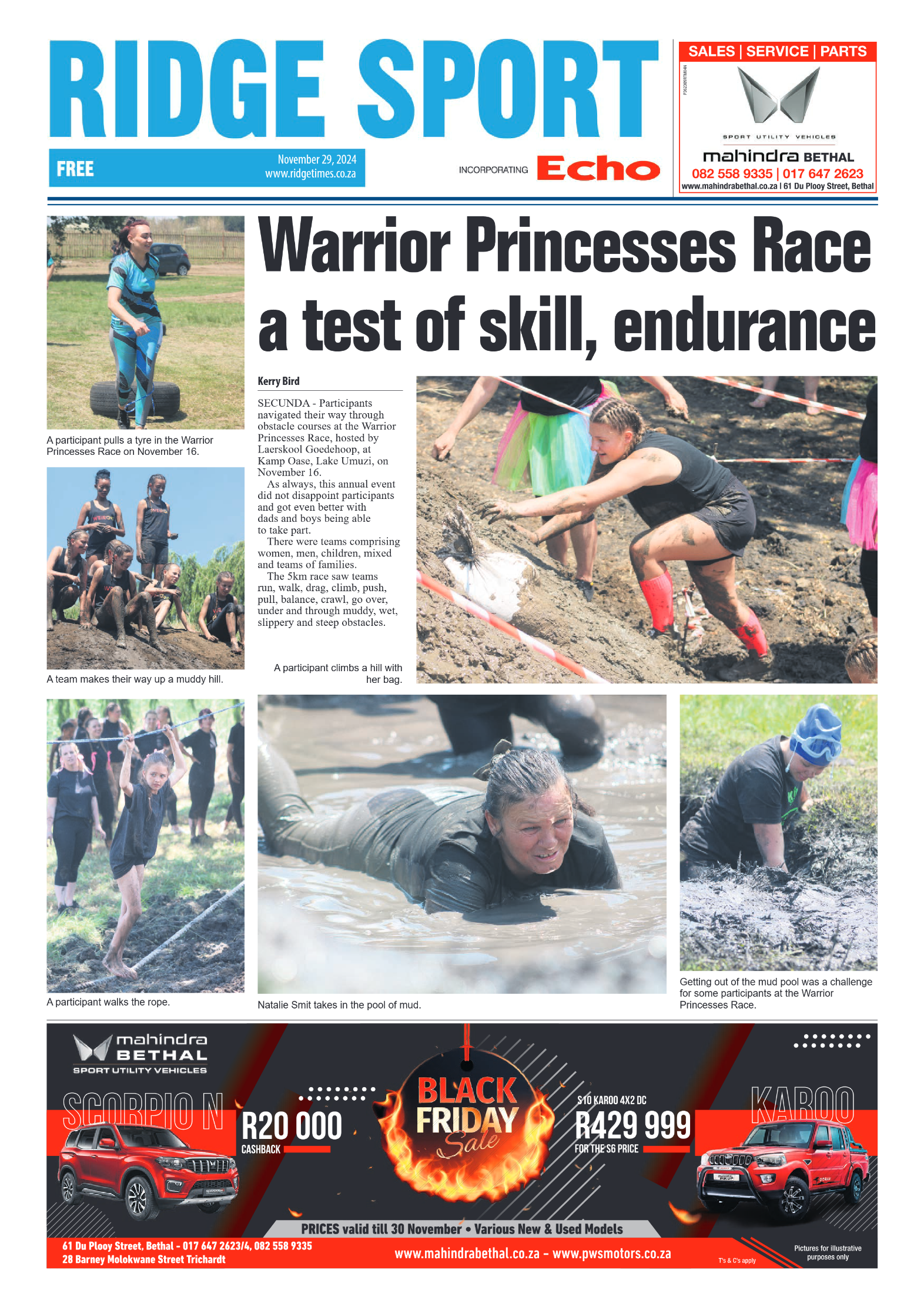 Ridge Times 29 November 2024 page 16
