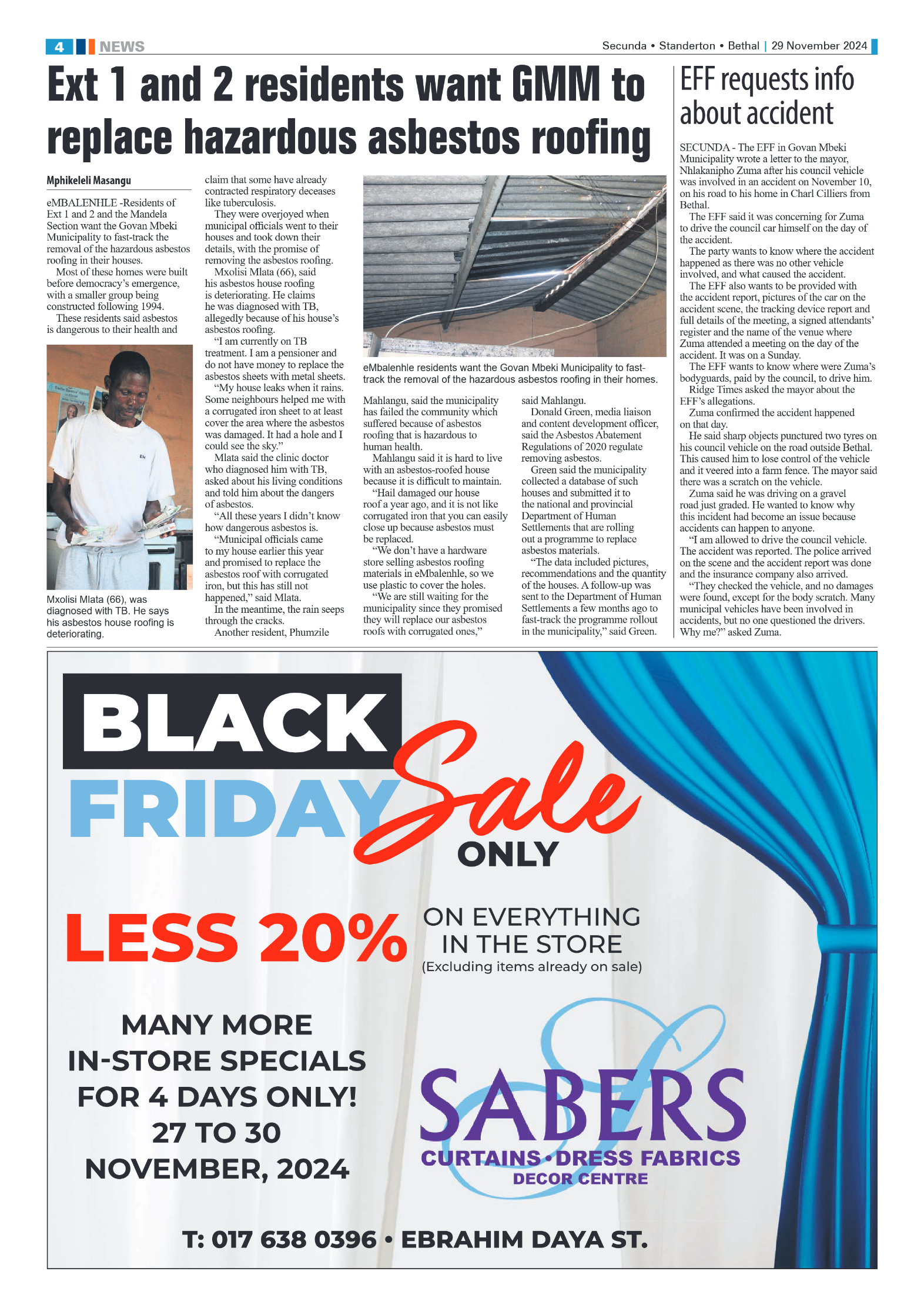 Ridge Times 29 November 2024 page 4