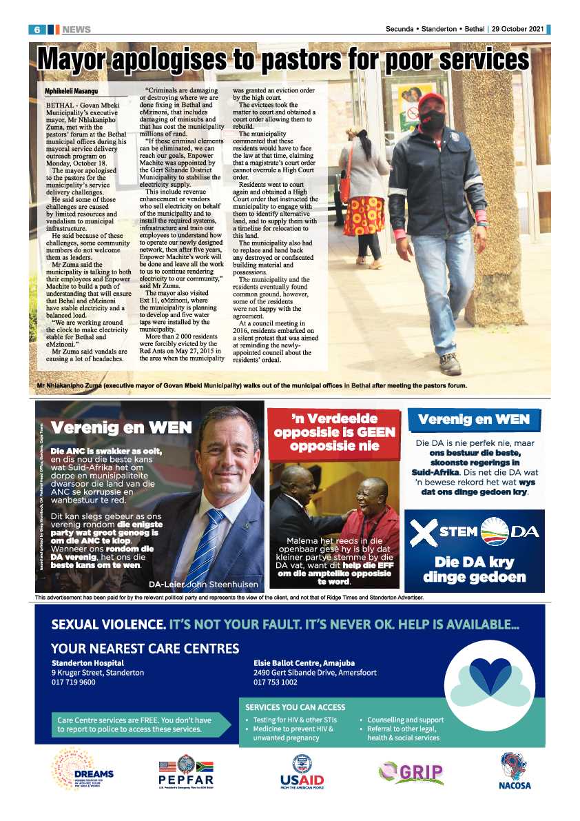 Ridge Times 29 October 2021 page 8