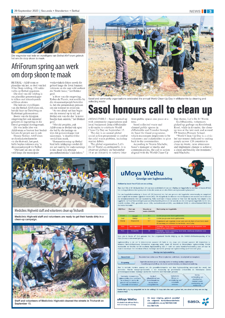 Ridge Times 29 September 2023 page 3