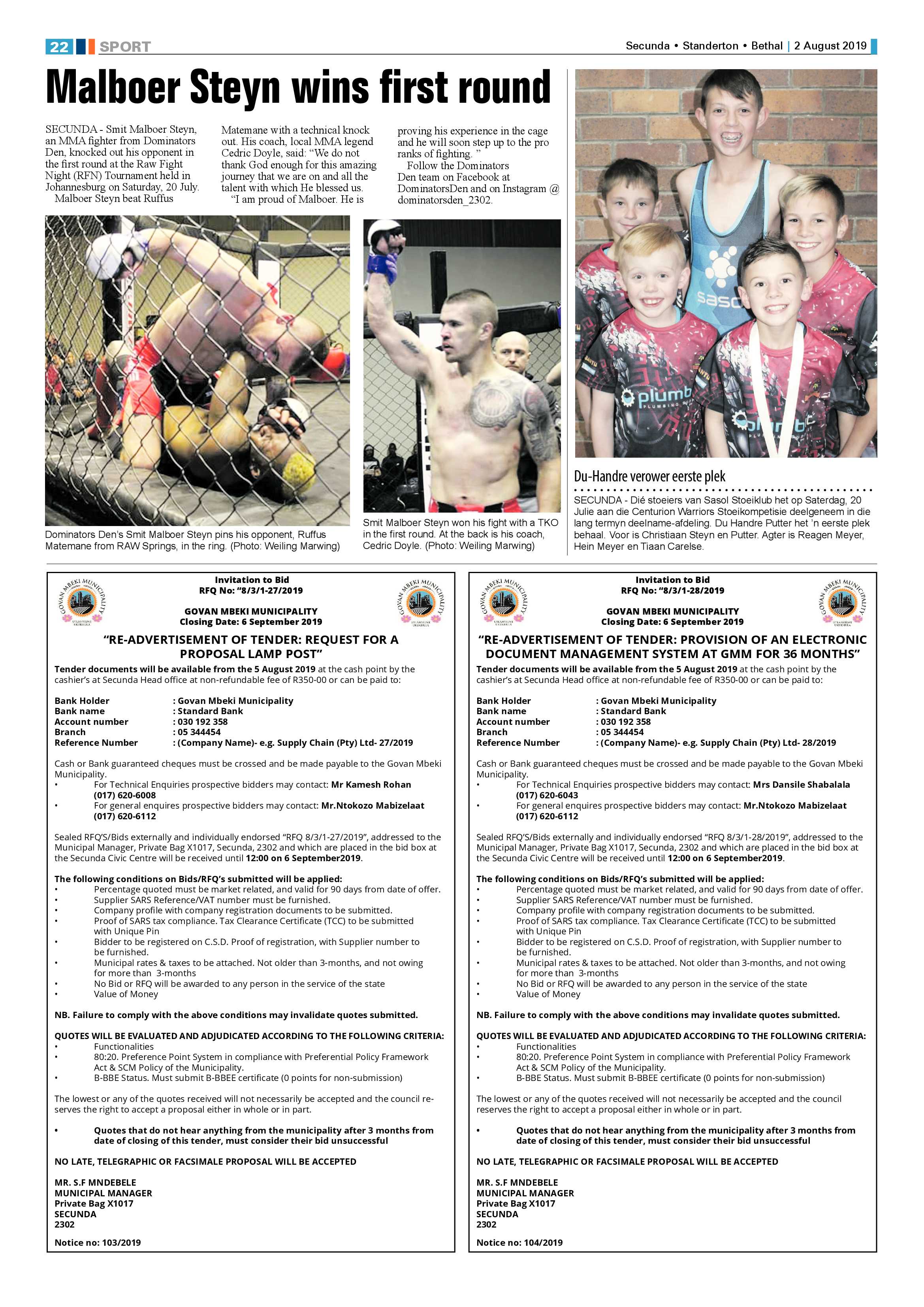 Ridge Times 2 August 2019 page 22