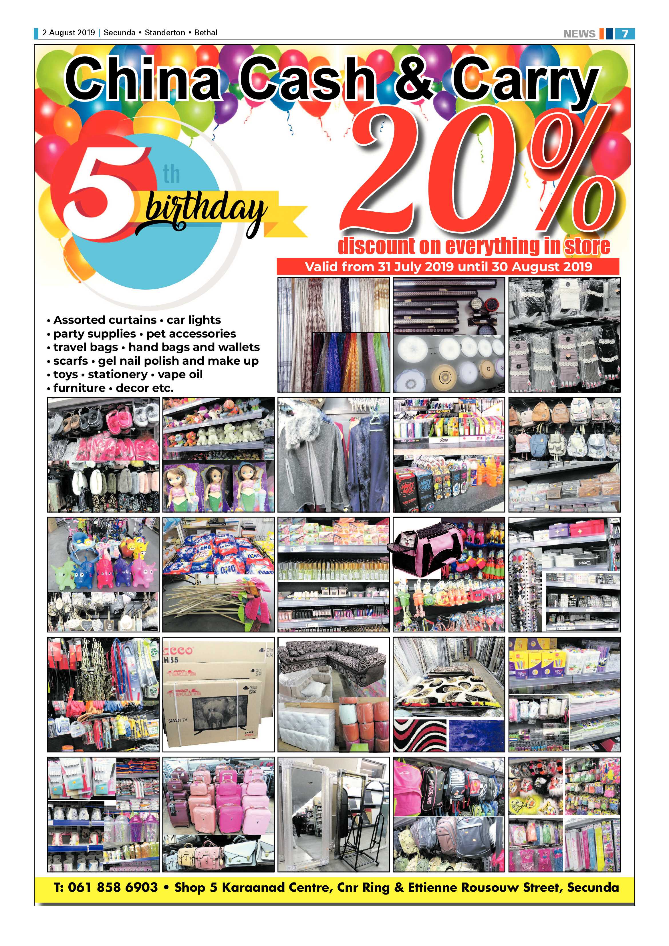 Ridge Times 2 August 2019 page 7