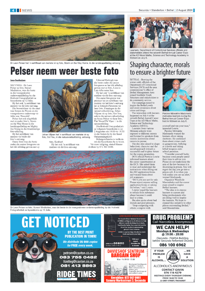 Ridge Times 2 August 2024 page 4