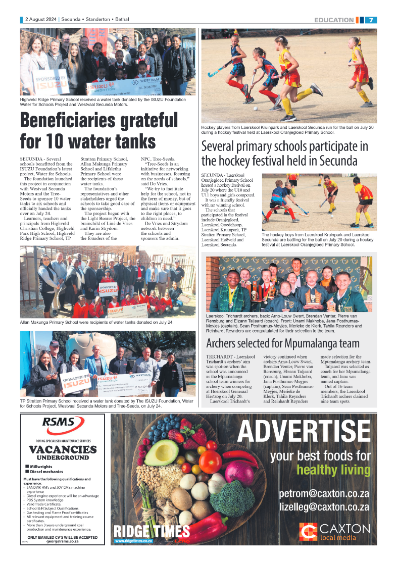 Ridge Times 2 August 2024 page 7
