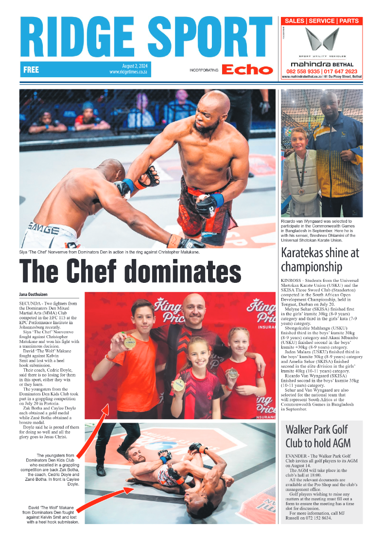 Ridge Times 2 August 2024 page 8