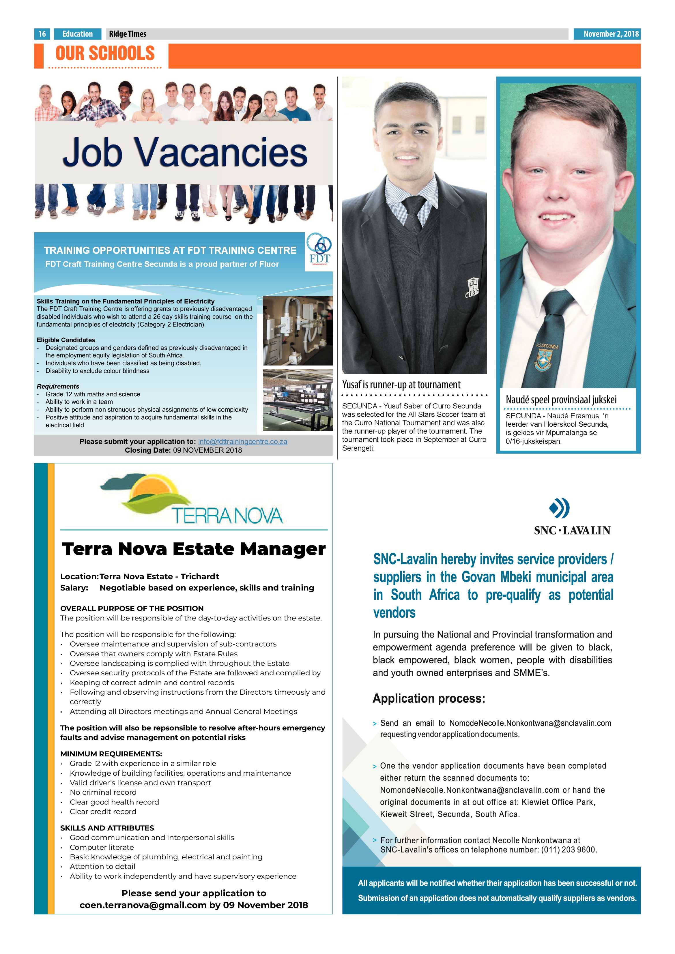 Ridge Times 2 November 2018 page 16