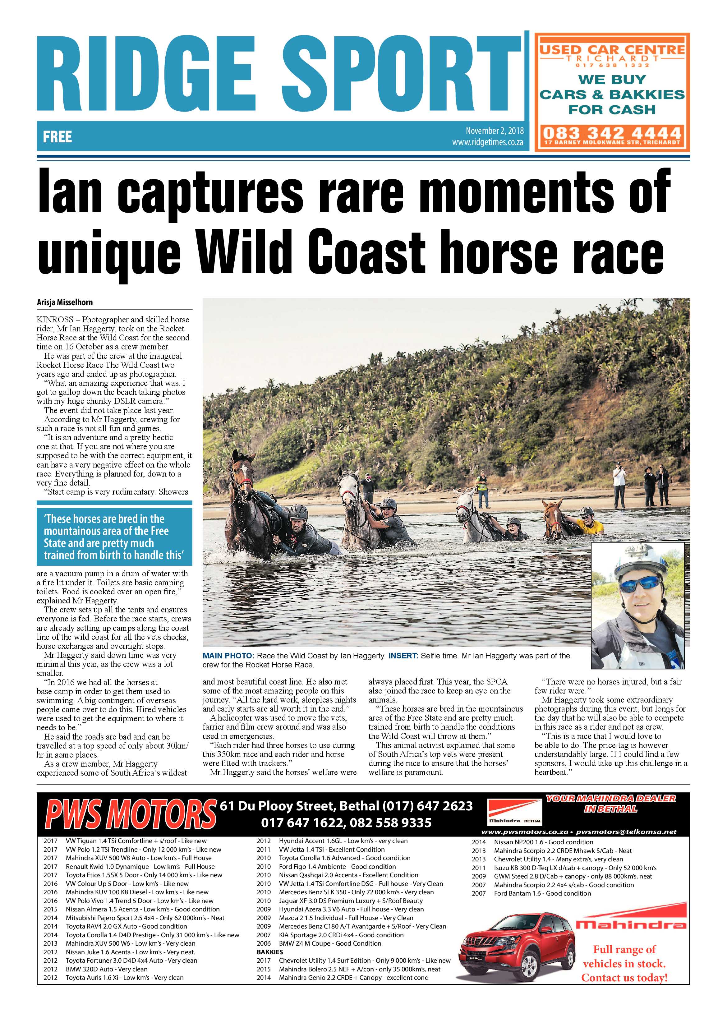 Ridge Times 2 November 2018 page 20