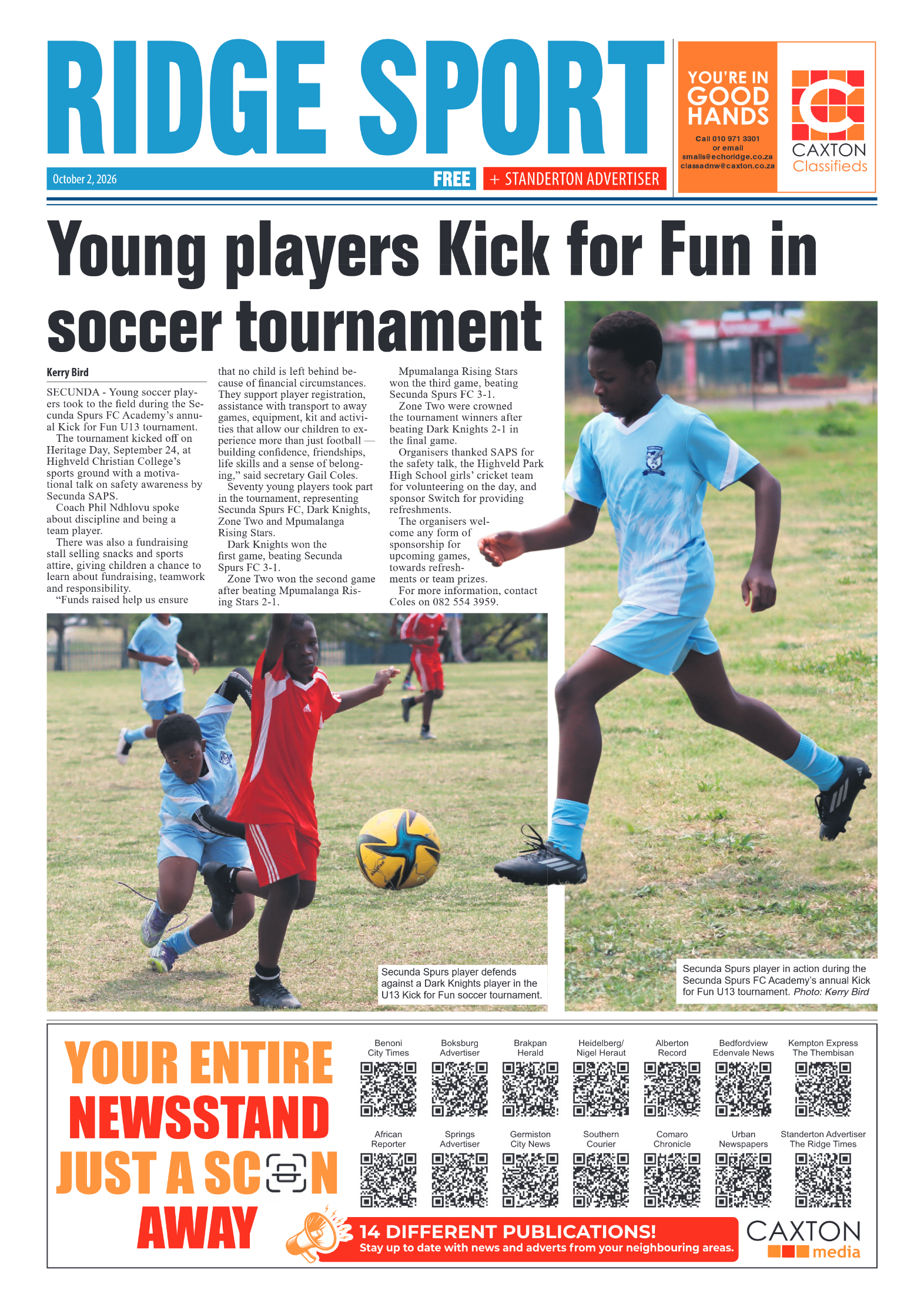 Ridge Times 2 October 2026 page 12
