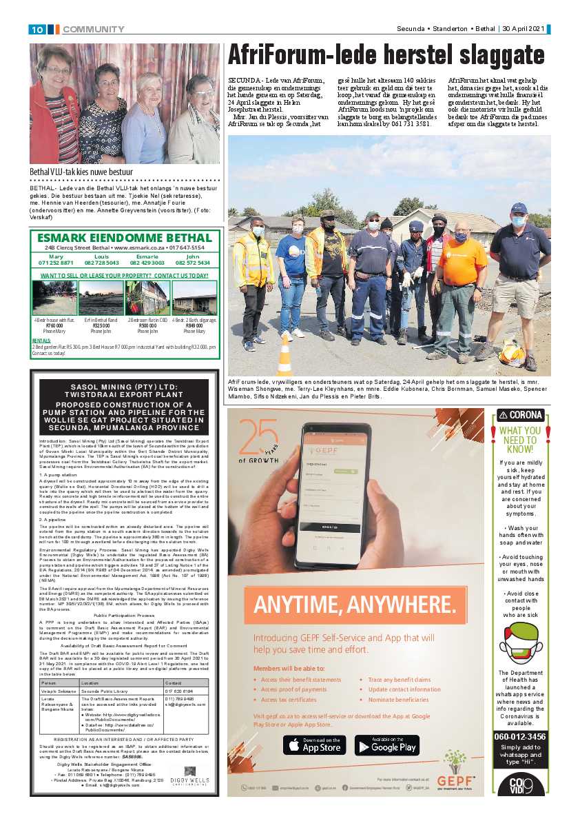 Ridge Times 30 April 2021 page 10