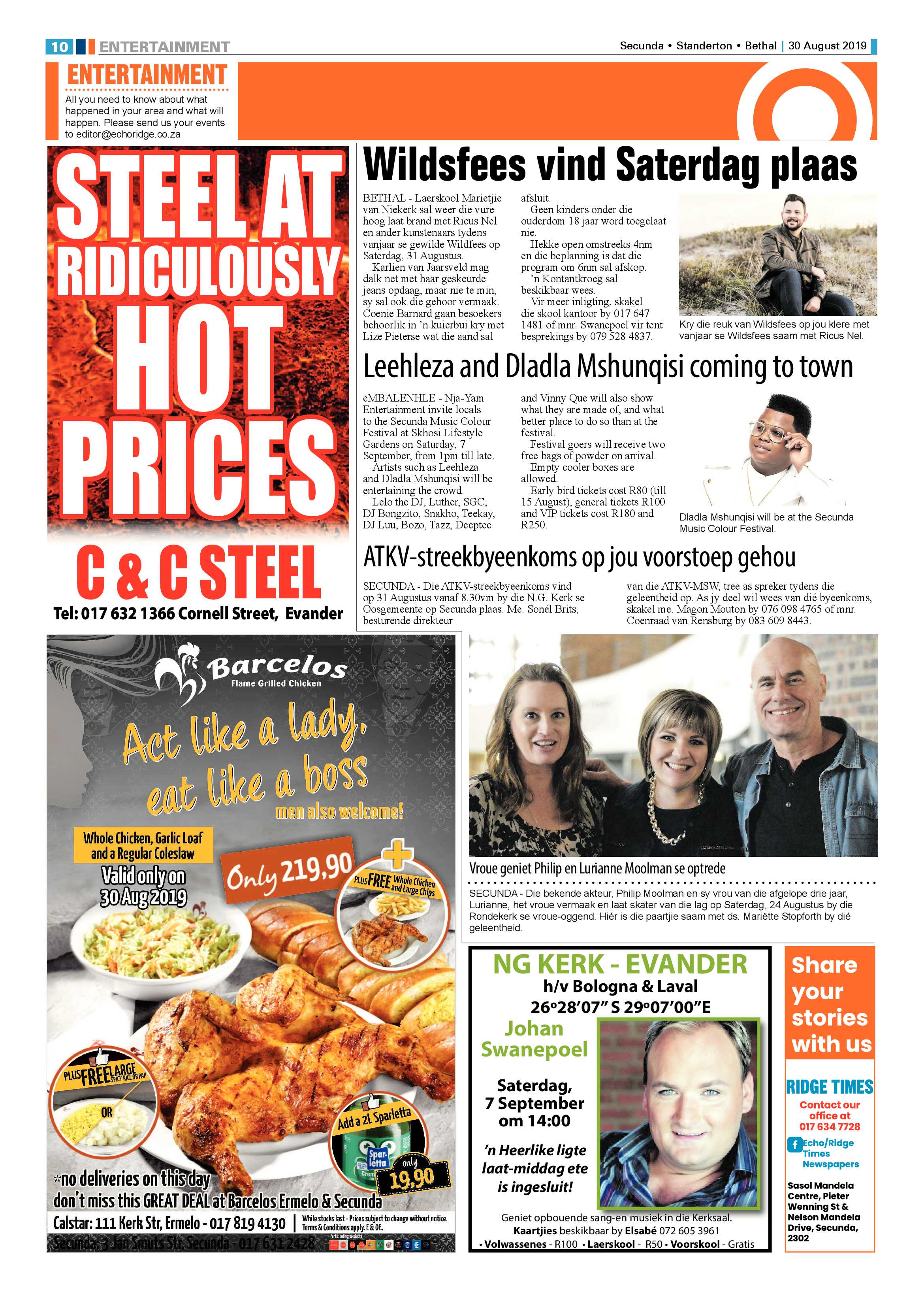 Ridge Times 30 August 2019 page 10