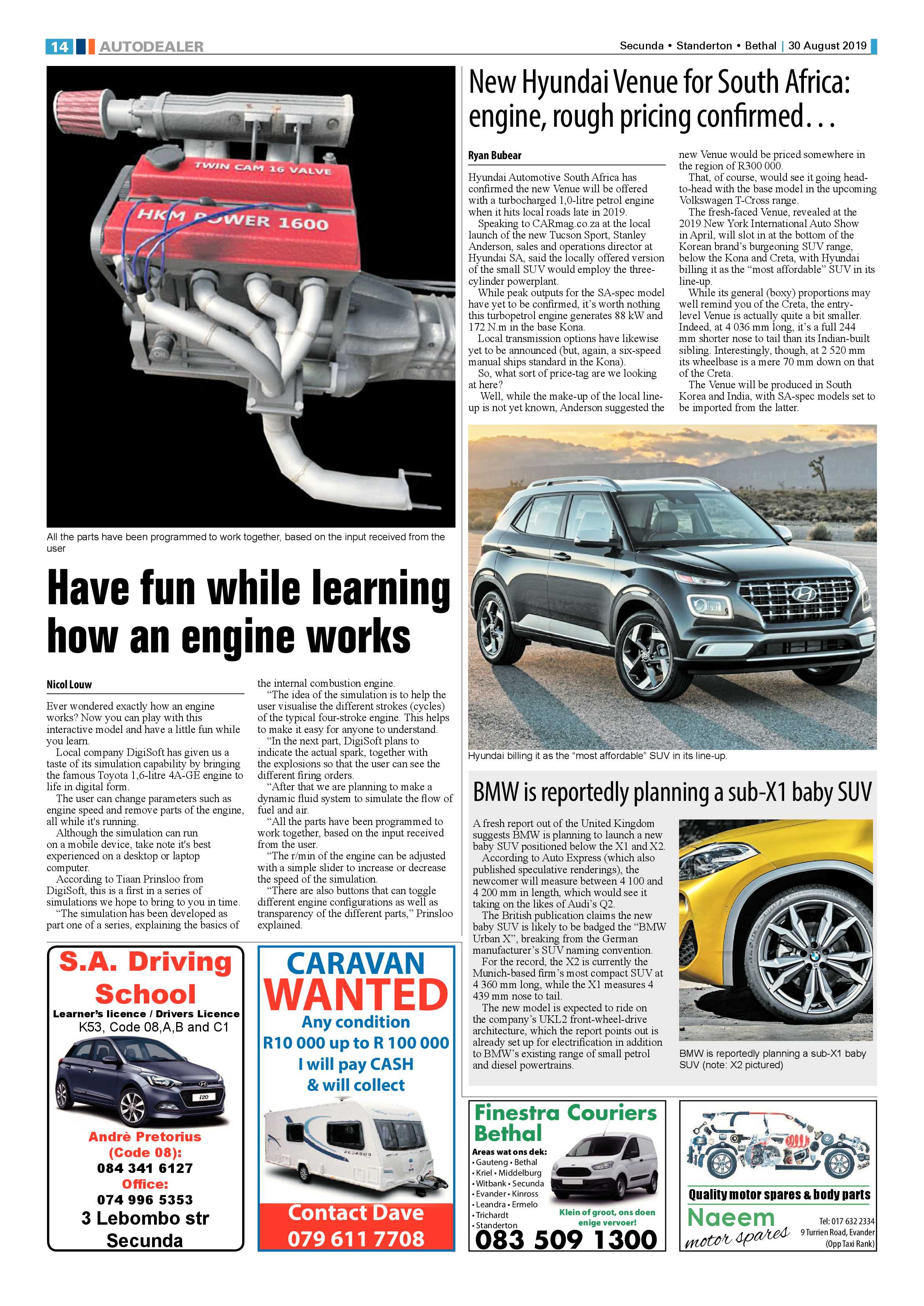 Ridge Times 30 August 2019 page 14
