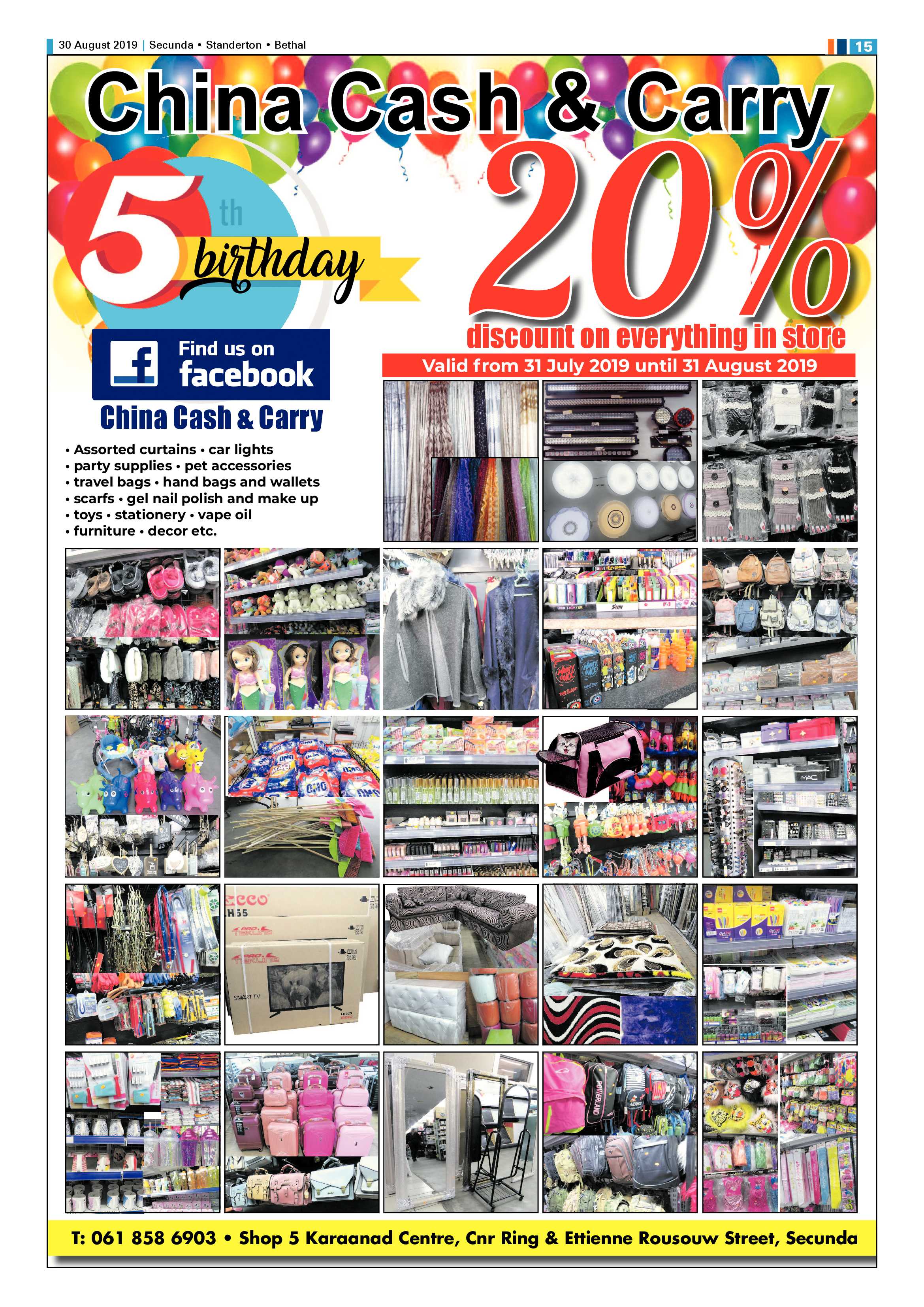Ridge Times 30 August 2019 page 15