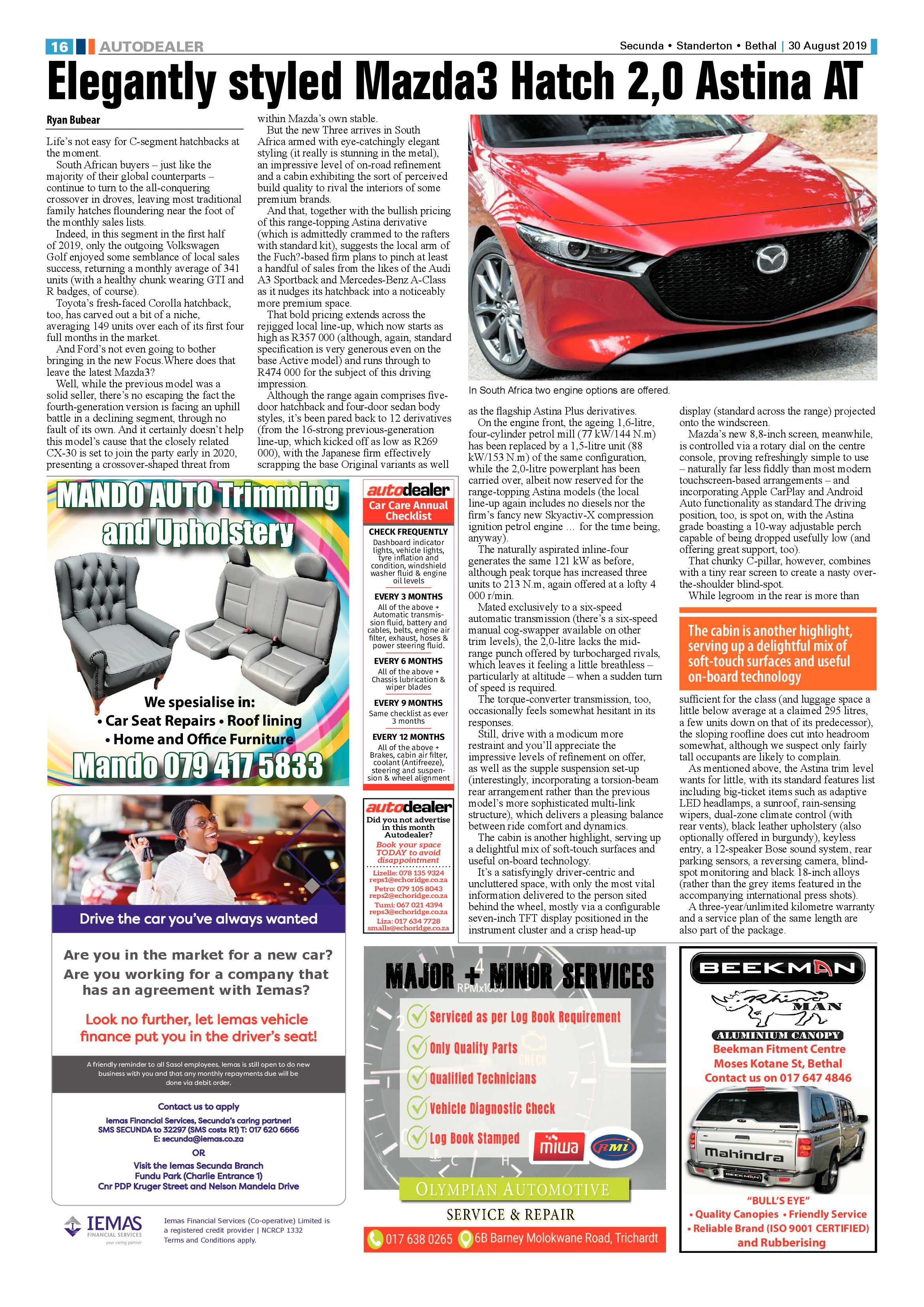 Ridge Times 30 August 2019 page 16