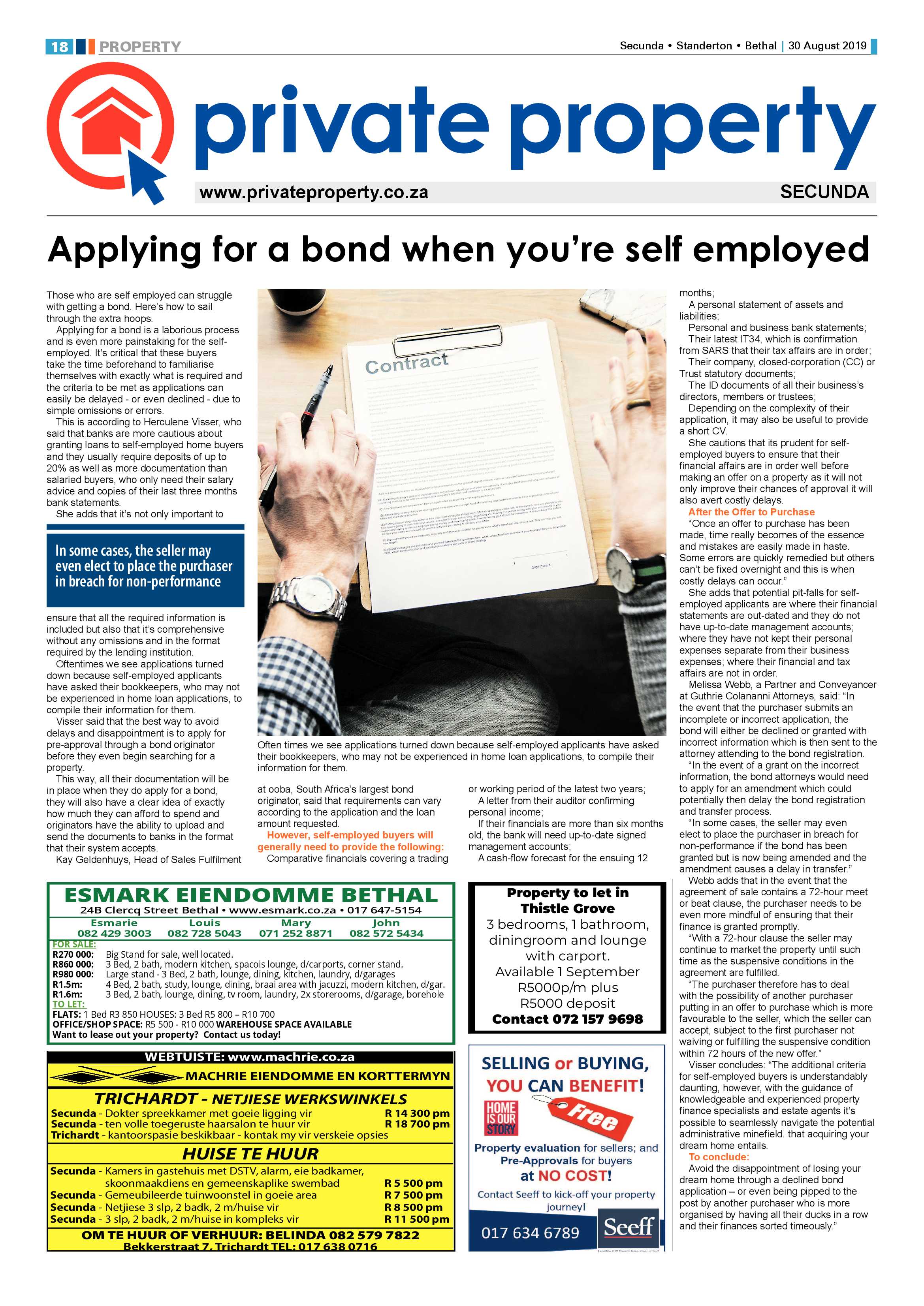 Ridge Times 30 August 2019 page 18