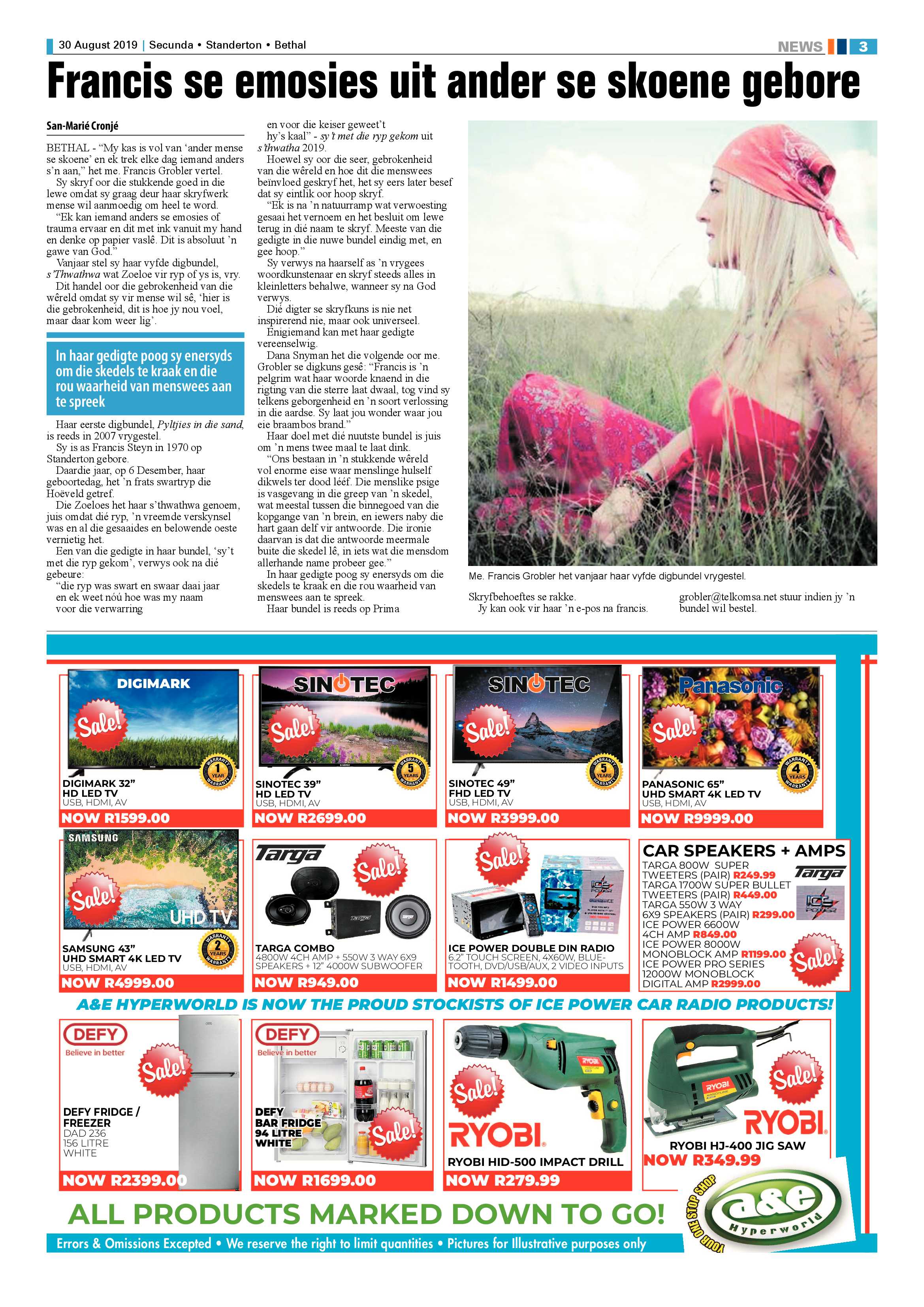 Ridge Times 30 August 2019 page 3
