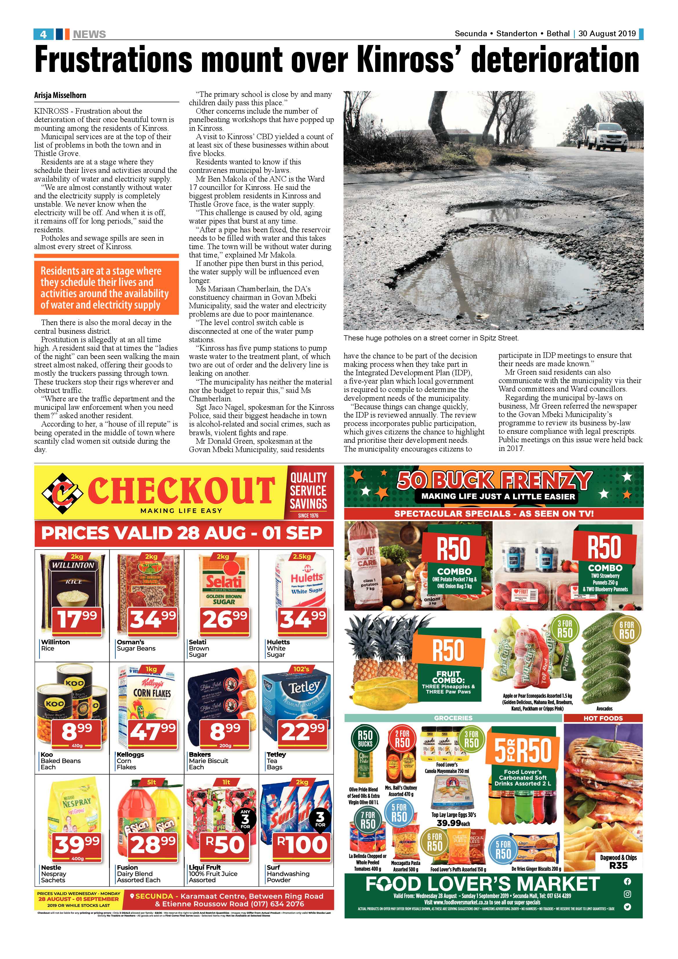 Ridge Times 30 August 2019 page 4