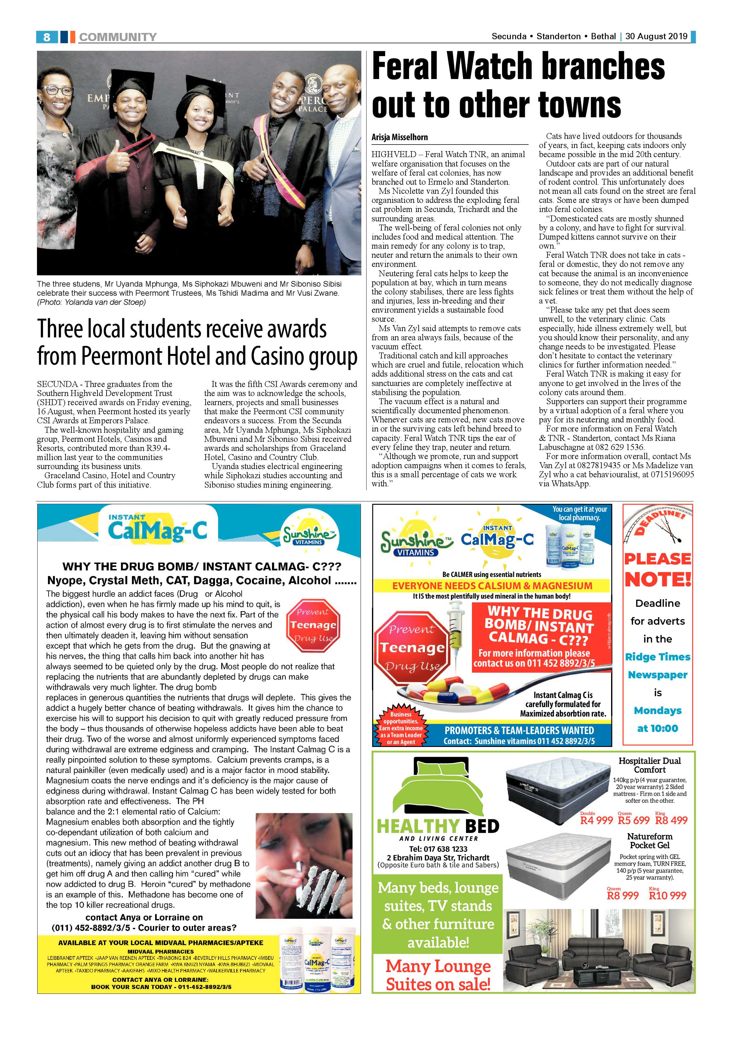 Ridge Times 30 August 2019 page 8