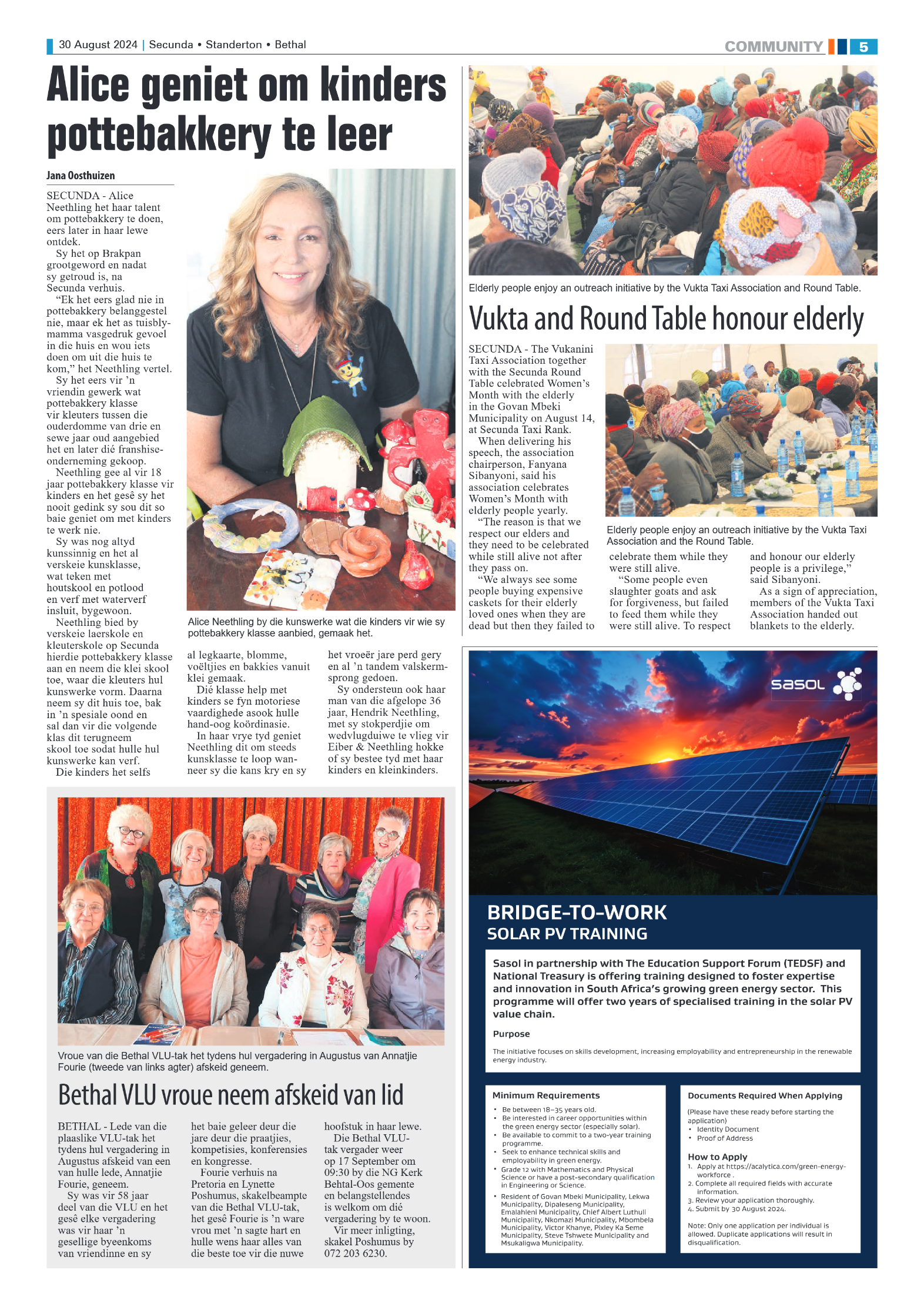 Ridge Times 30 August 2024 page 5