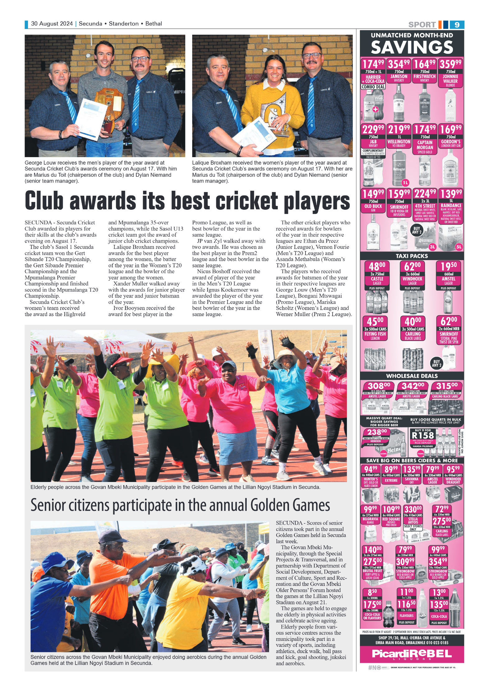 Ridge Times 30 August 2024 page 9
