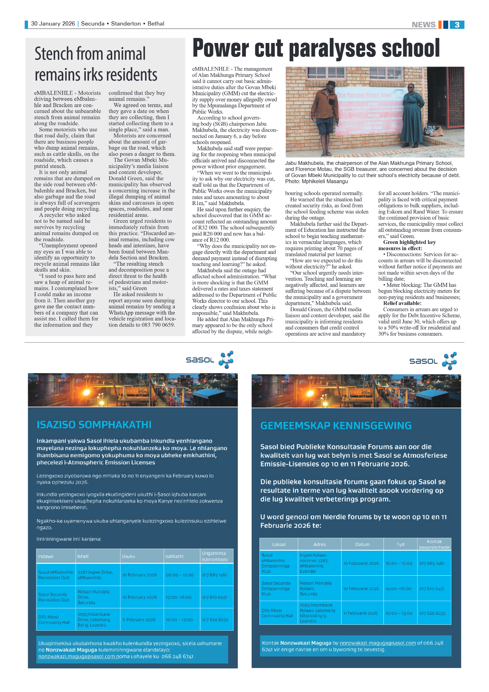 Ridge Times 30 January 2026 page 3