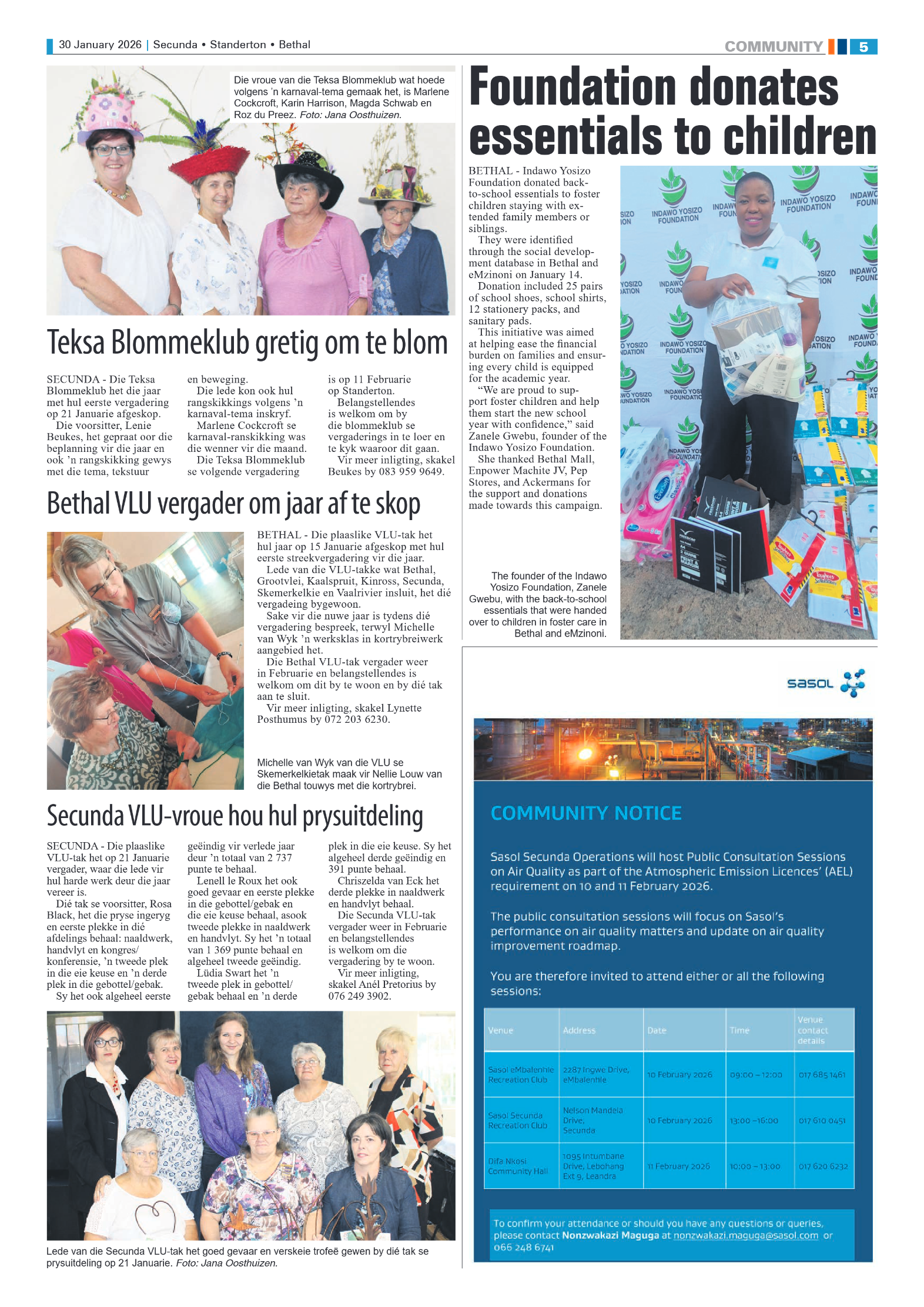 Ridge Times 30 January 2026 page 5