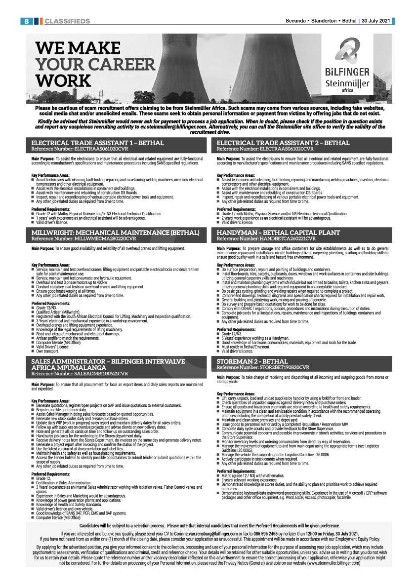 Ridge Times 30 July 2021 page 10