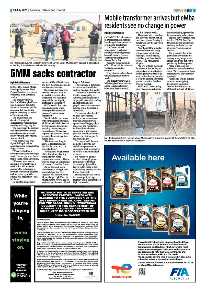 Ridge Times 30 July 2021 page 5
