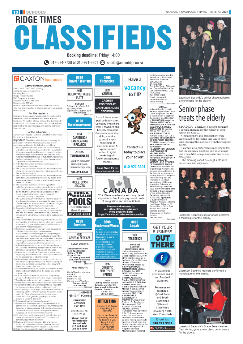 Ridge Times 30 June 2023 page 10