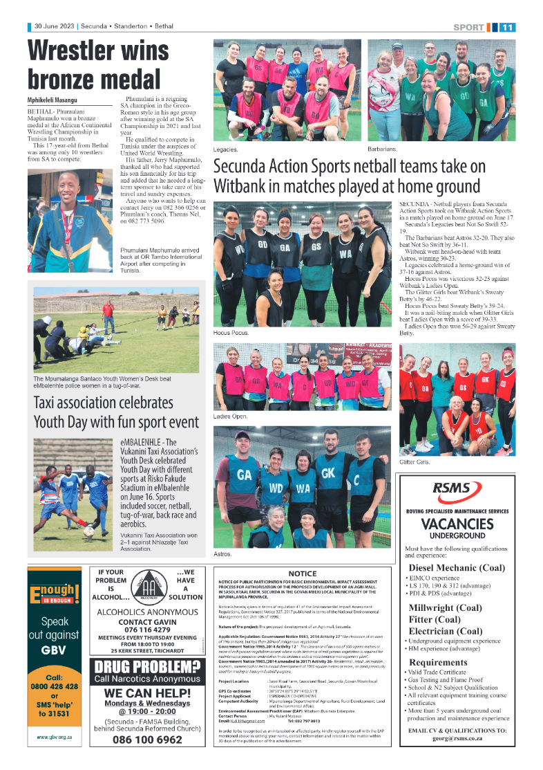 Ridge Times 30 June 2023 page 11
