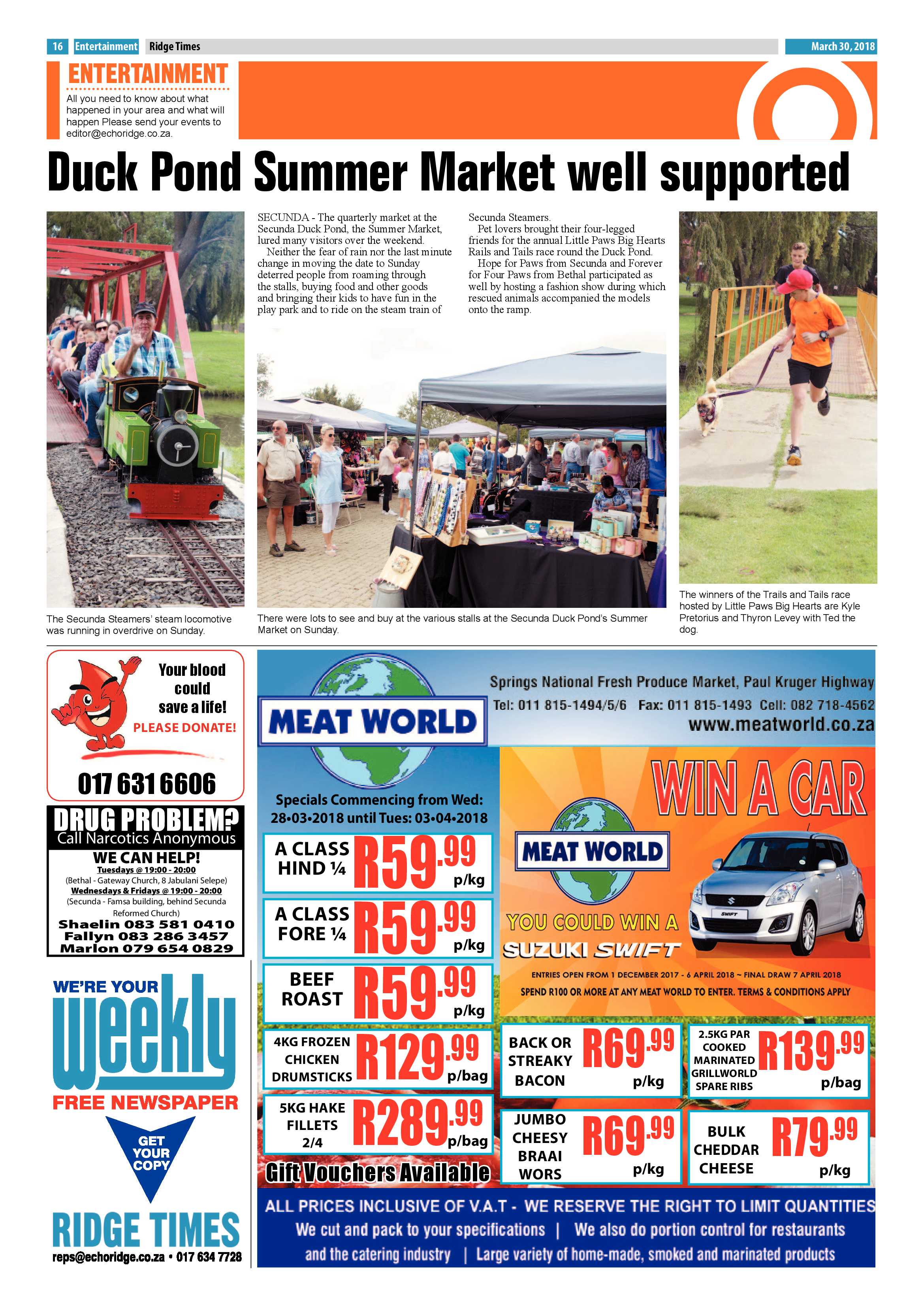 Ridge Times 30 March 2018 page 18