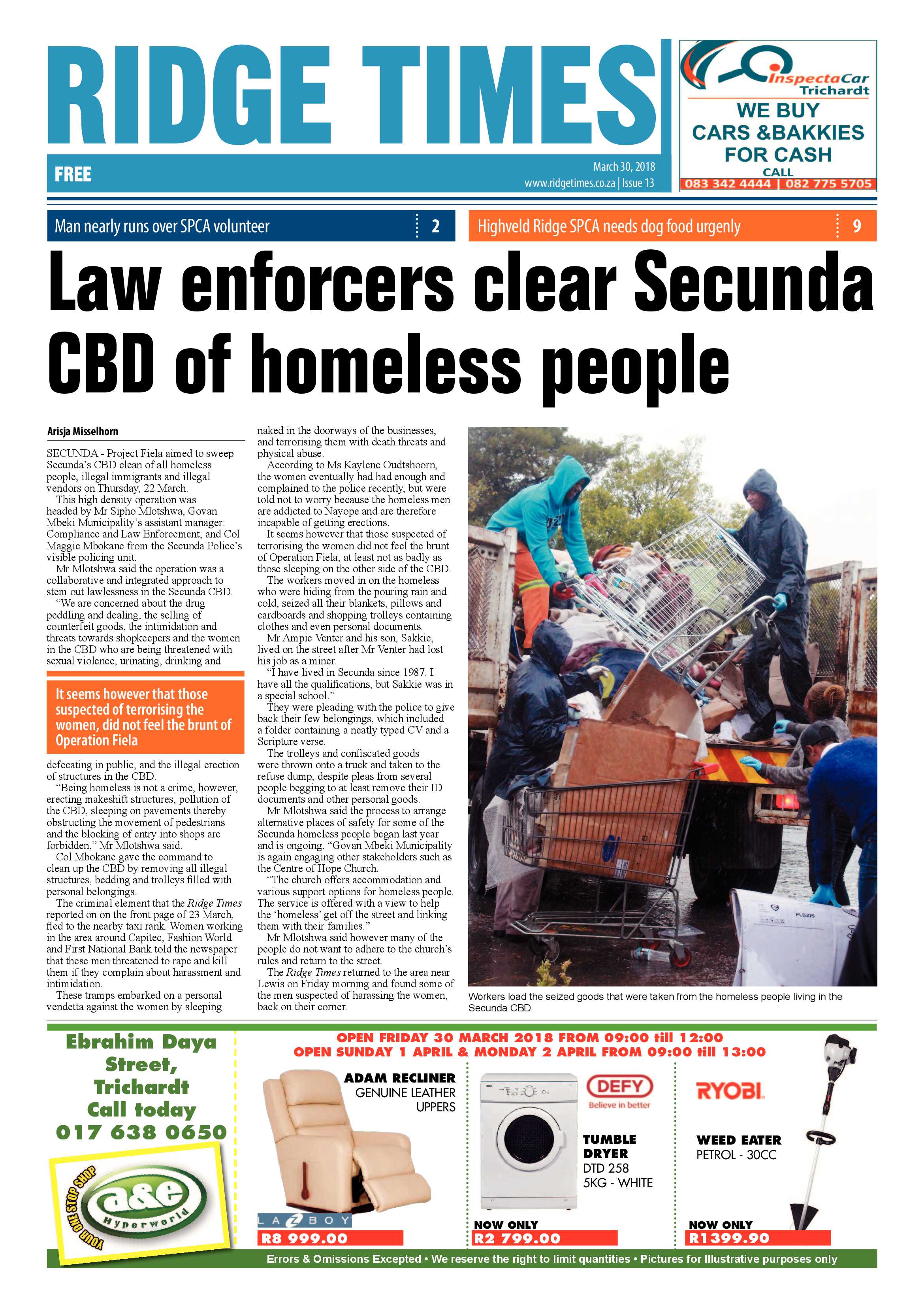 Ridge Times 30 March 2018 page 3